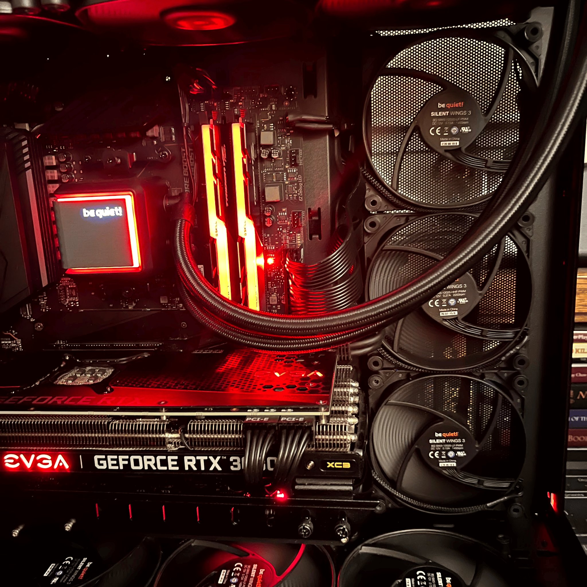 RTX 3080 FHR; Ryzen 7 5800X; 32G 3600Mhz; 750W PSU