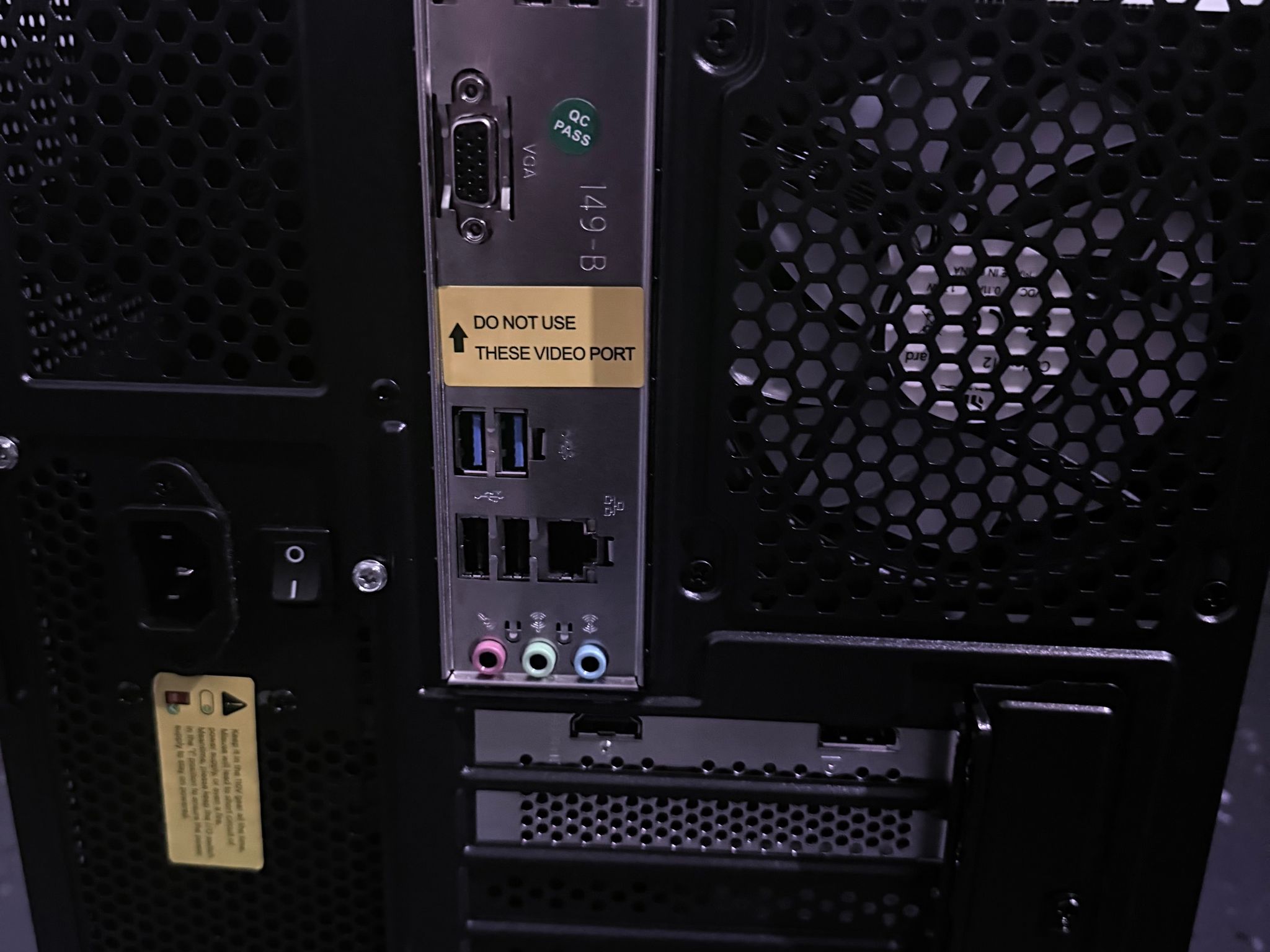 ⚫️"Neon Eclipse"🌈 | 1080p Gaming | RTX 3050 | Ryzen 5 2600 | 16GB Ram | 1TB SSD | Free Shipping