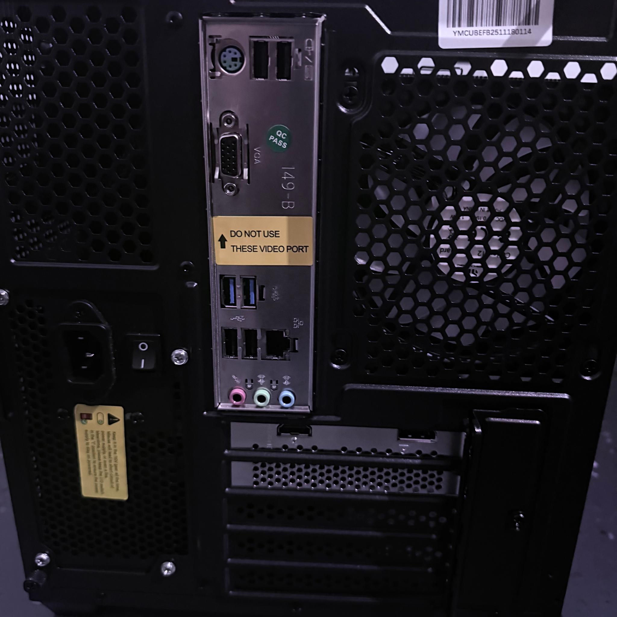 ⚫️"Neon Eclipse"🌈 | 1080p Gaming | RTX 3050 | Ryzen 5 2600 | 16GB Ram | 1TB SSD | Free Shipping