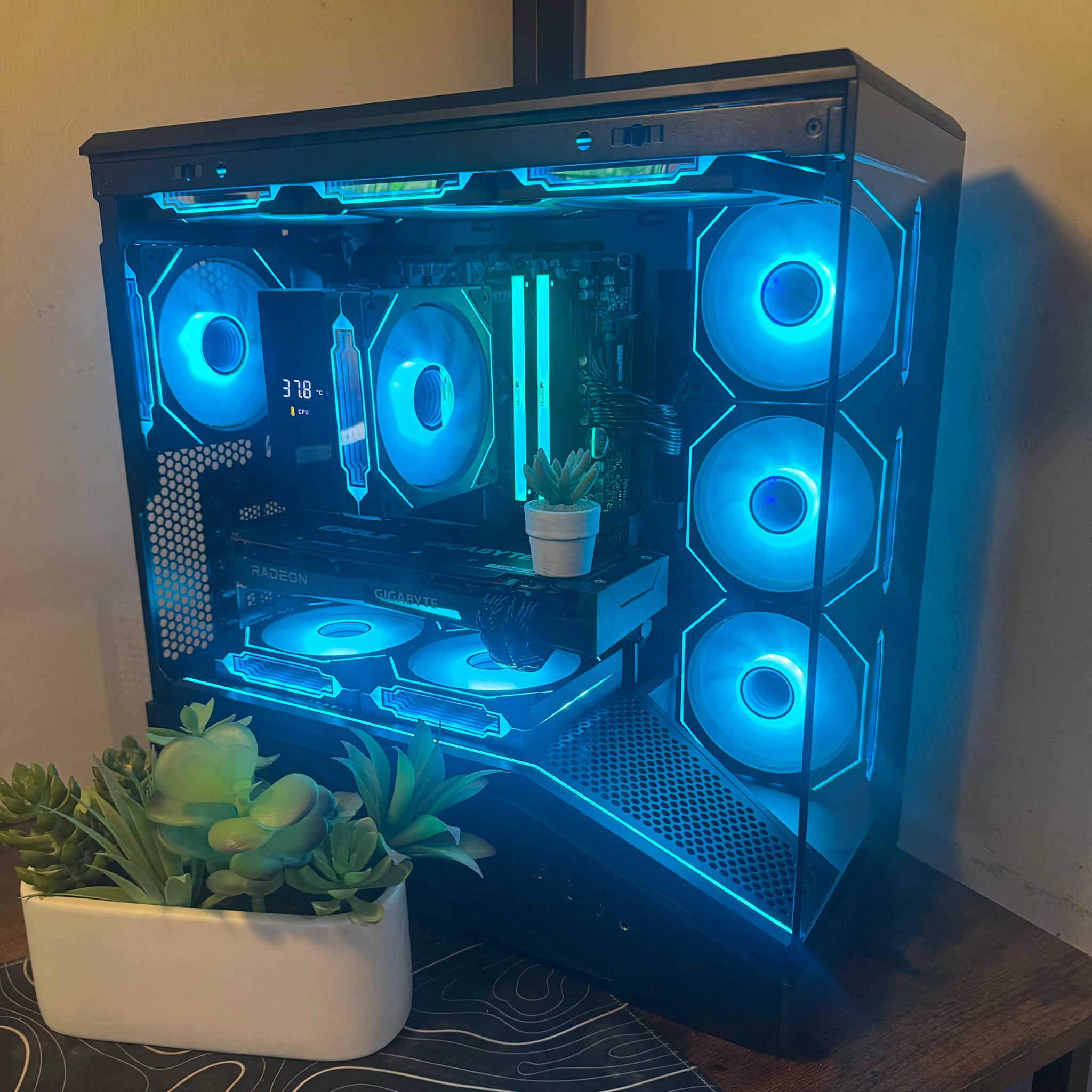 ❤️ Team Red Showcase PC ❤️ - Ryzen 5 5500 | RX 6700 XT 12GB | 32GB DDR4 3200 | 1TB Toshiba M.2 SSD