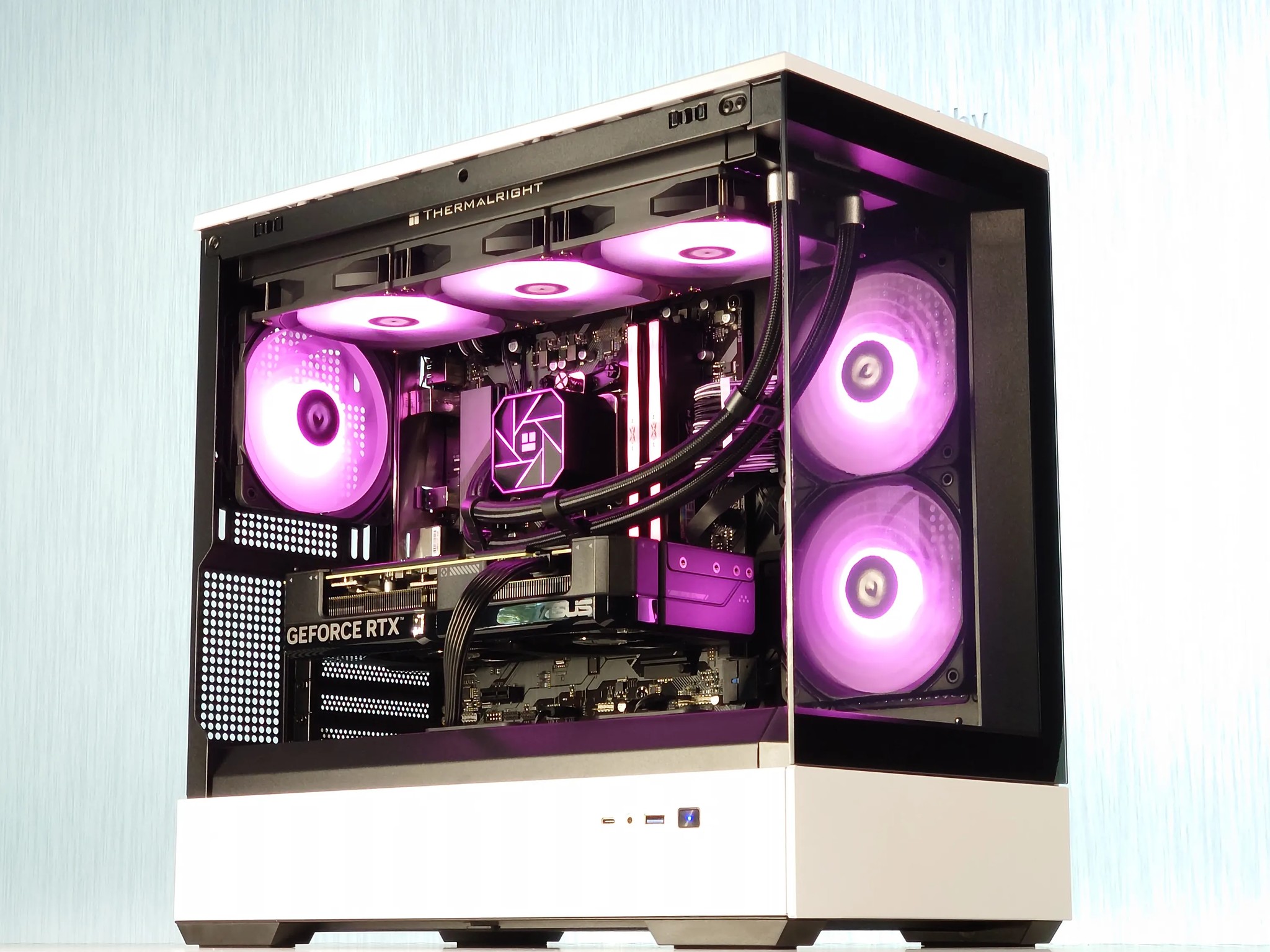 🌚🌌1440P-4K Gaming PC🔘Nvidia RTX 4070 Super 12GB🔘AMD Ryzen 7 7700🔘32GB DDR5🔘1TB SSD