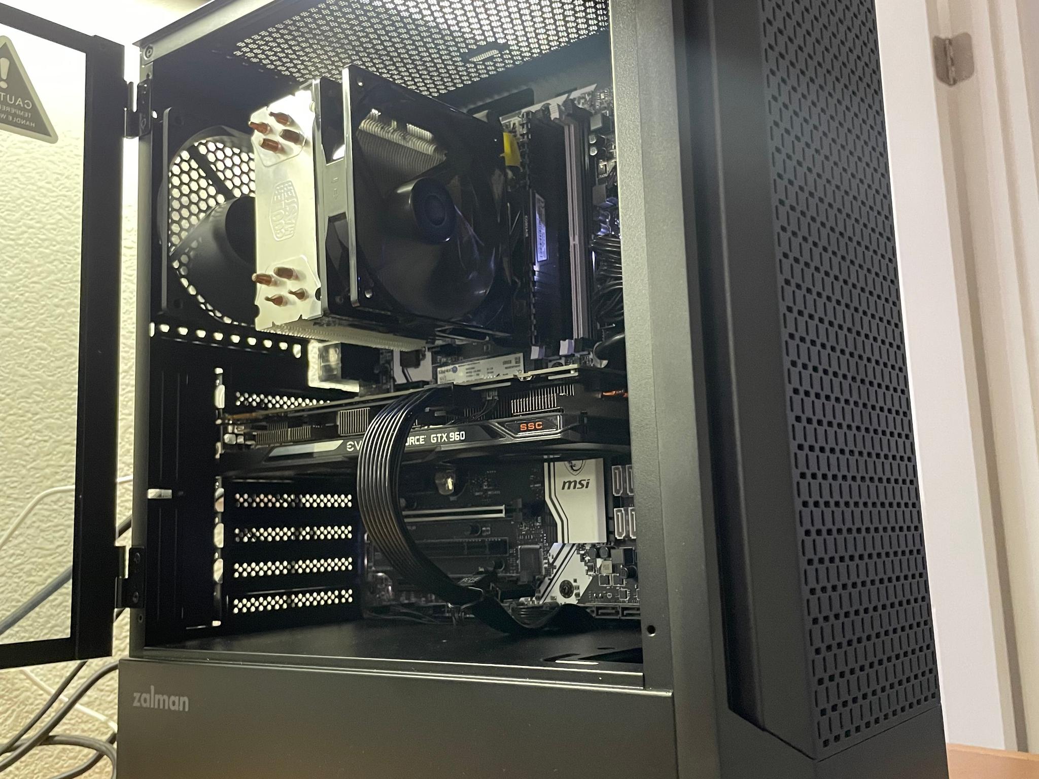 🖤 “Blackout”🌟 custom PC -i5-960-8GB
