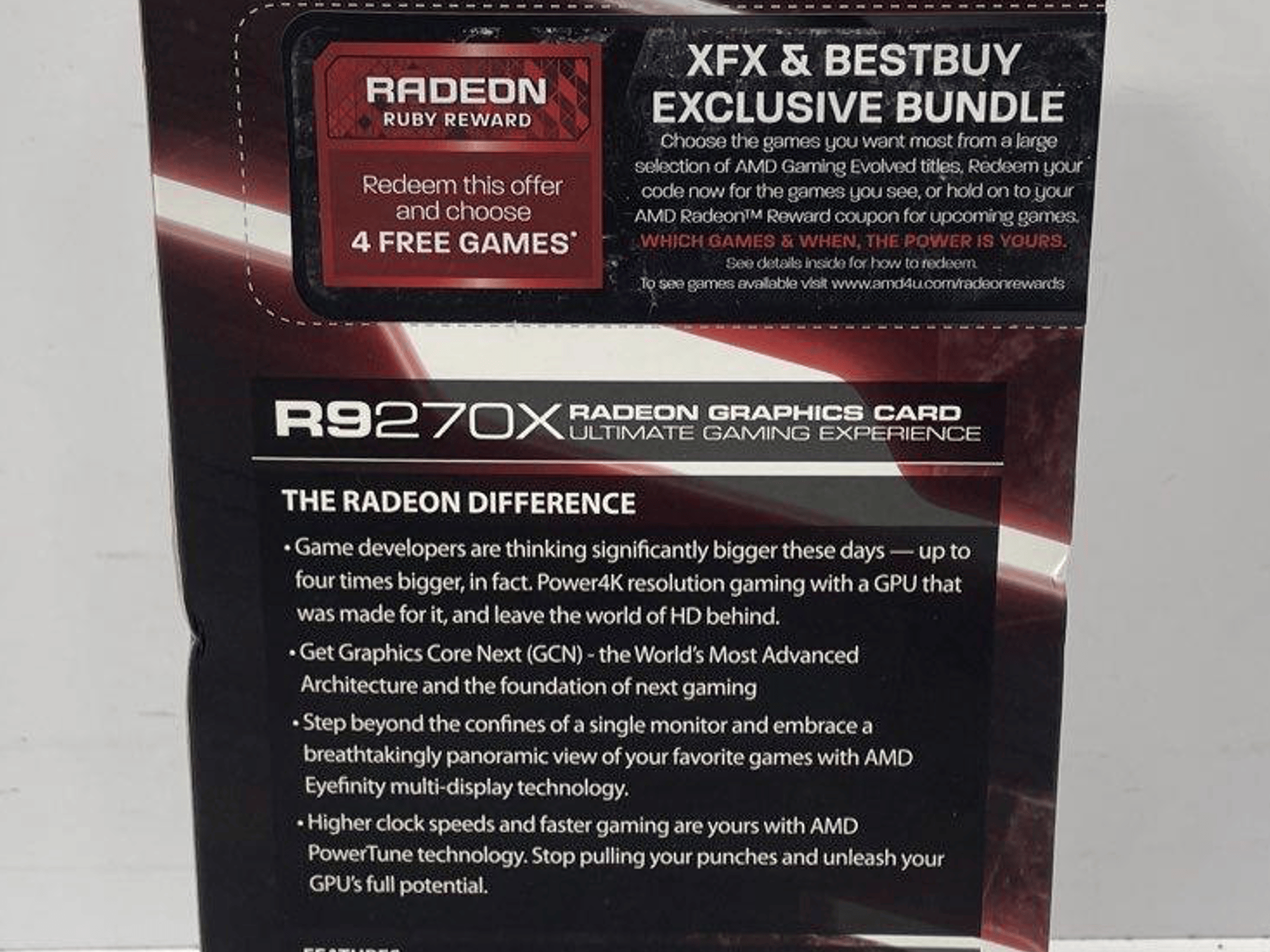 Xfx Amd Radeon R9 270x Graphics Card 2 GBDDR5