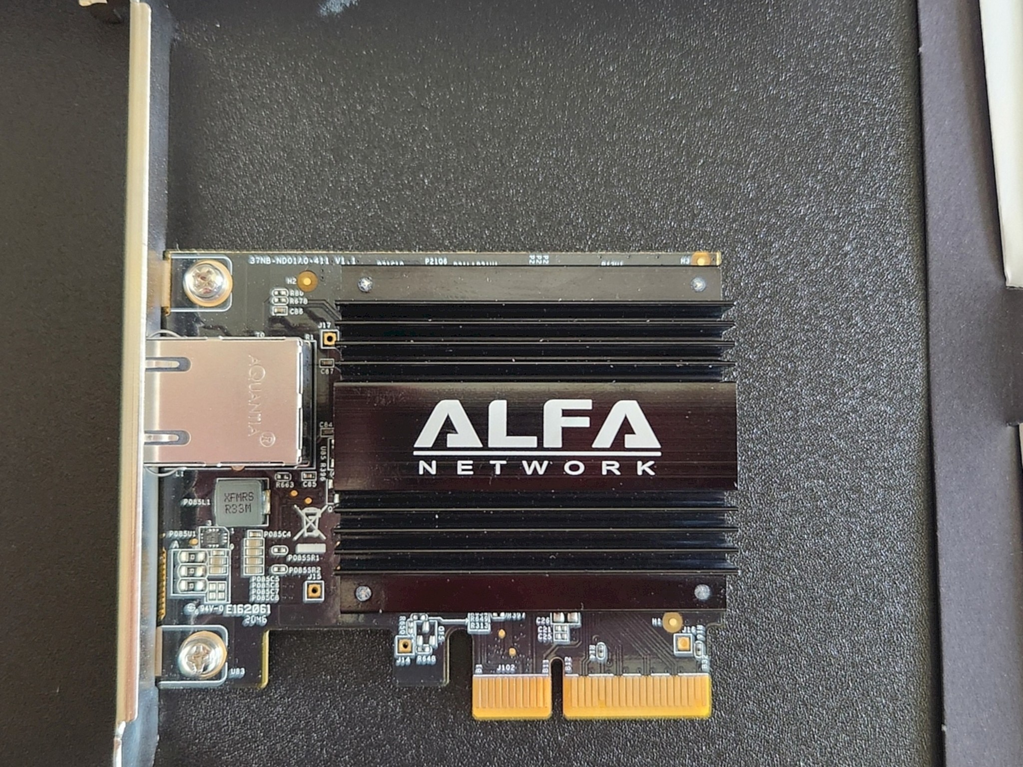 10Gbit Multigig Ethernet PCIe 3.0 x4 adapter