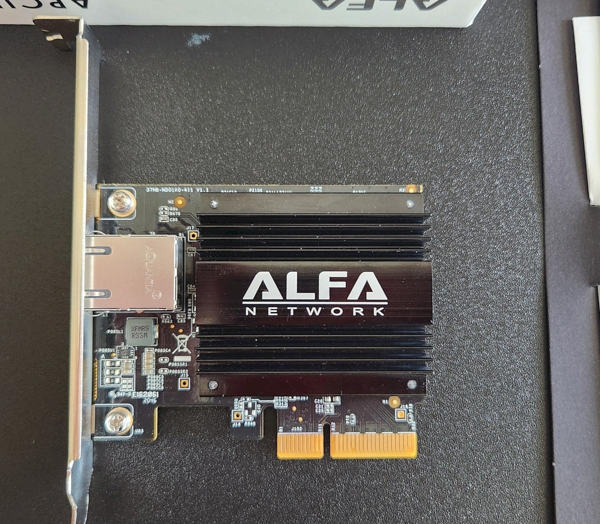 10Gbit Multigig Ethernet PCIe 3.0 x4 adapter