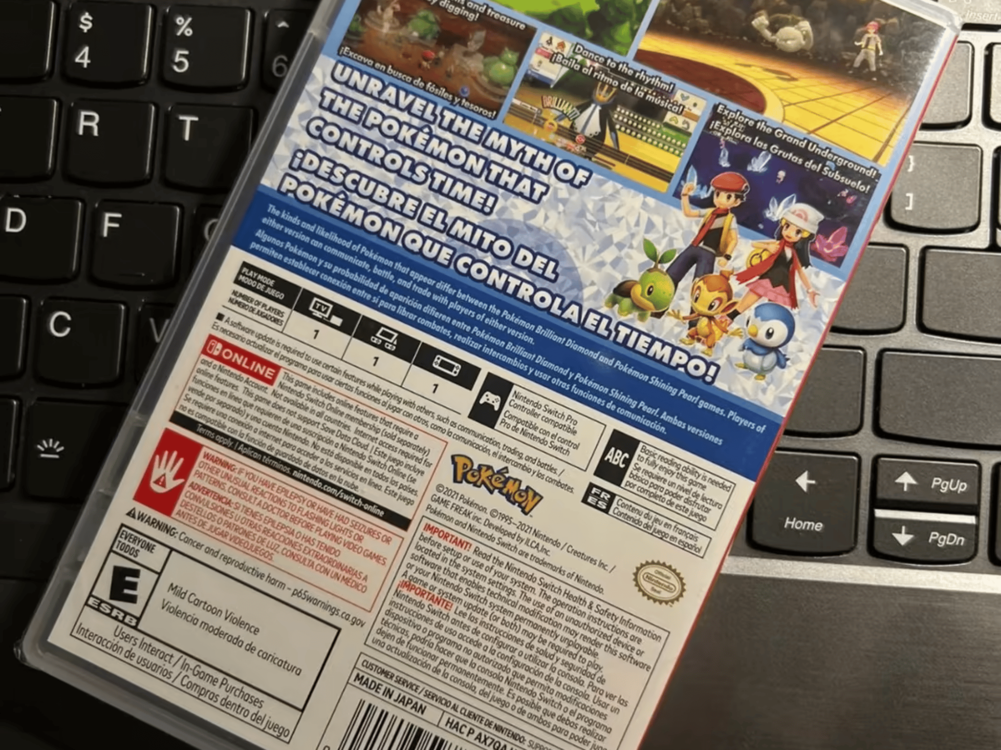Pokémon Brilliant Diamond - Excellent Condition