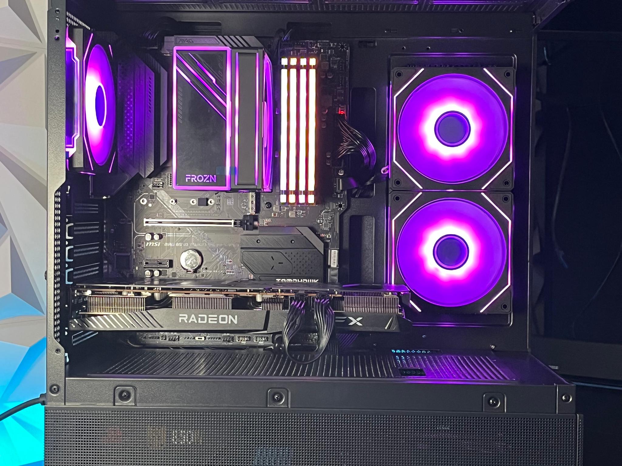 RX 6700 10GB, Ryzen 7 5800X, 32GB RAM | Black RGB Gaming Computer/PC