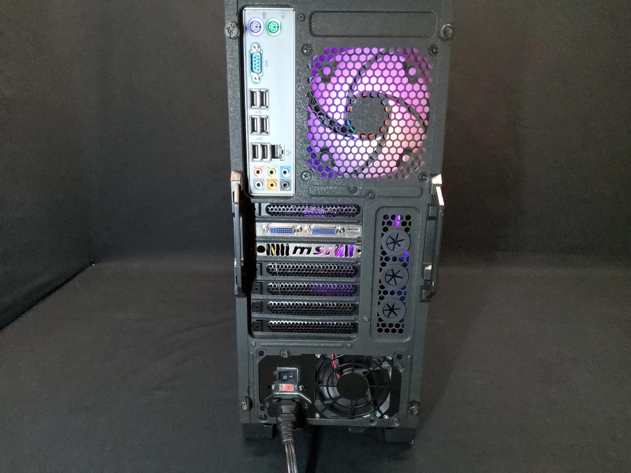 Retro Gaming PC and COD Modern Warfare boxed DVD