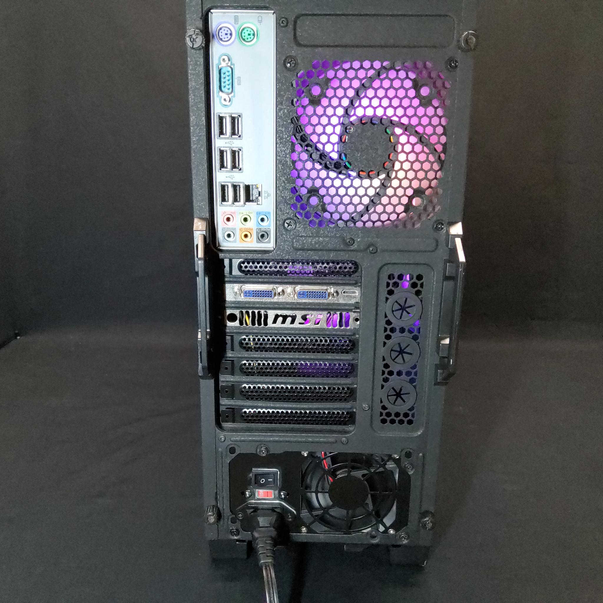 Retro Gaming PC and COD Modern Warfare boxed DVD