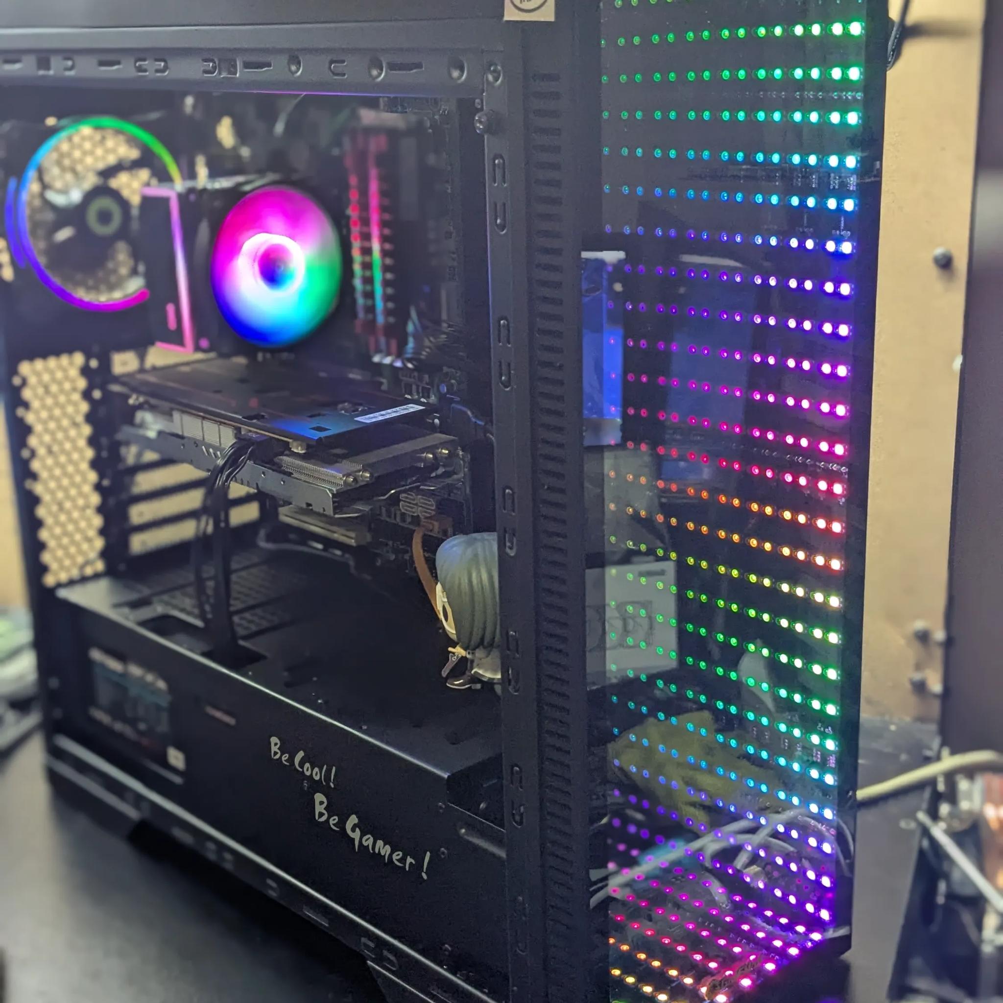 Into Infinity ♾️ | Marvel Rivals Ready | Xeon (same as i7), 16GB RAM, 500GB SSD, RX 580 8GB, RGB