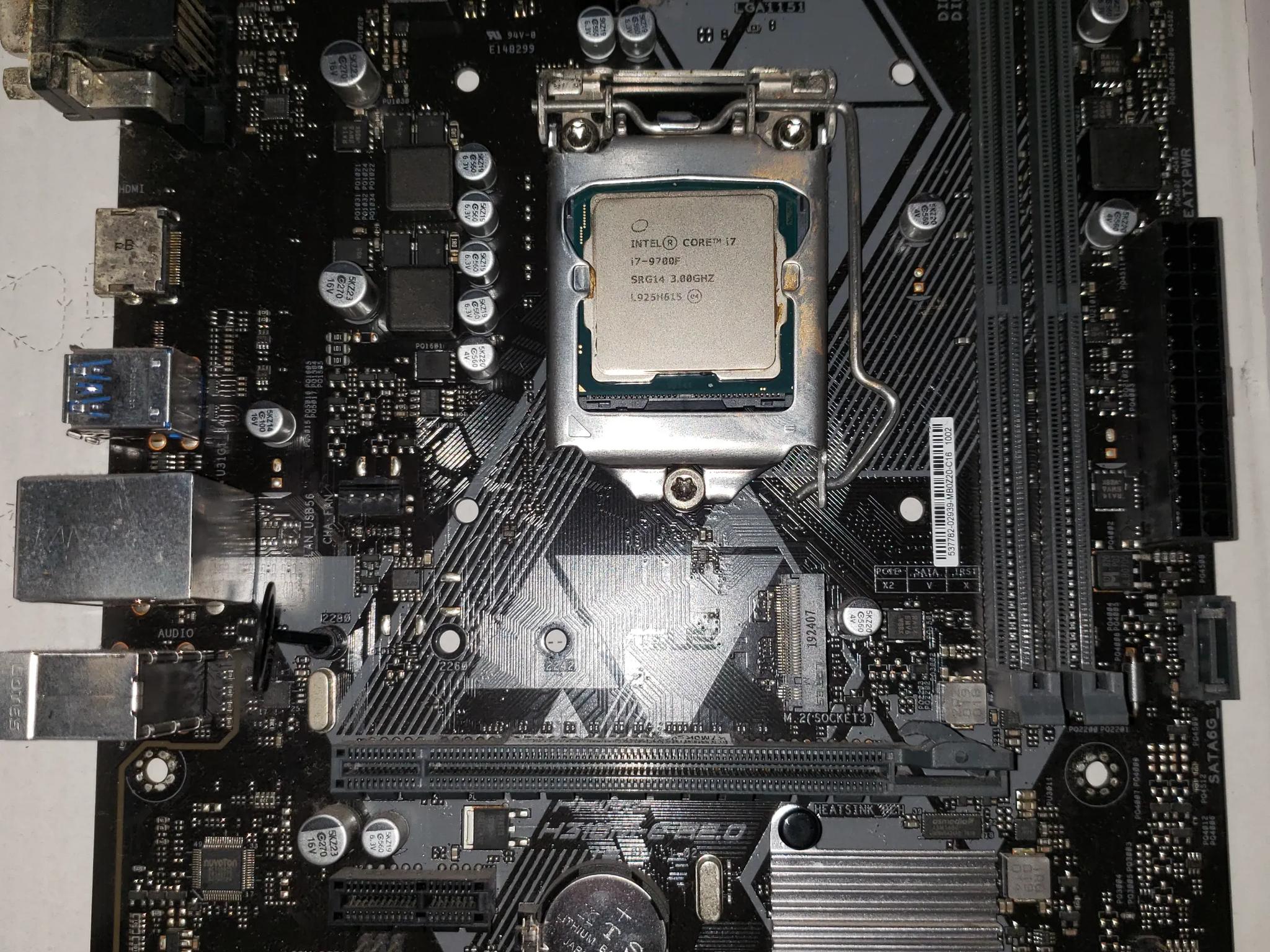 ASUS PRIME H310M-R2.0 + CPU i7-9700F (CPU + Motherboard Combo)