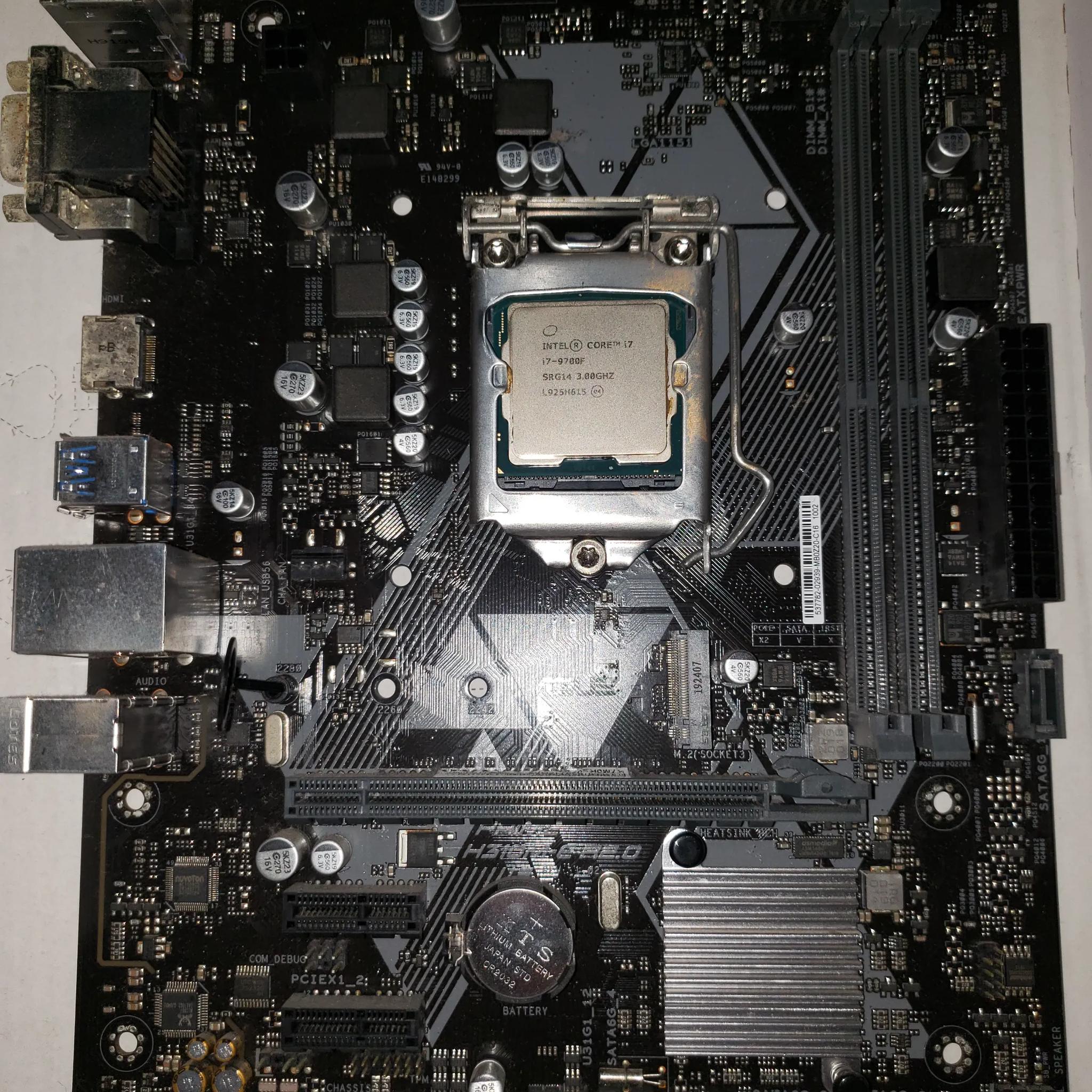 ASUS PRIME H310M-R2.0 + CPU i7-9700F (CPU + Motherboard Combo)