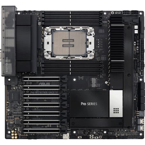ASUS PRO WS W790E-SAGE SE Intel W790 LGA 4677 EEB Desktop Motherboard