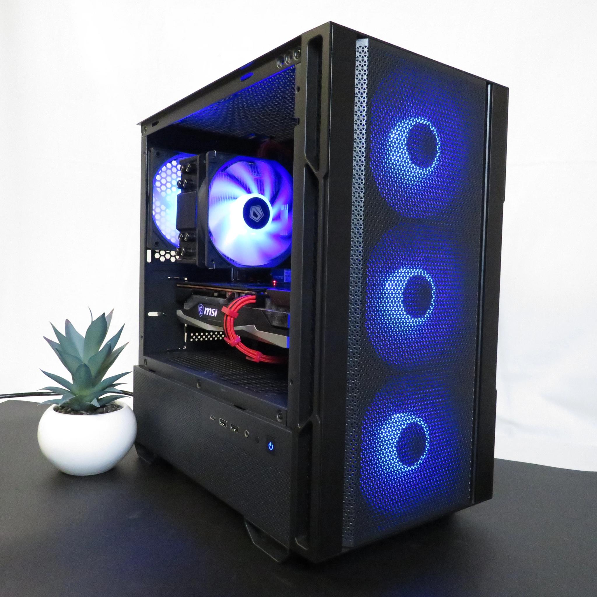Mid Range Master! *All new parts* Ryzen 5 5500 + RX 6600XT + 16 GB DDR4 + 1 TB NVME SSD
