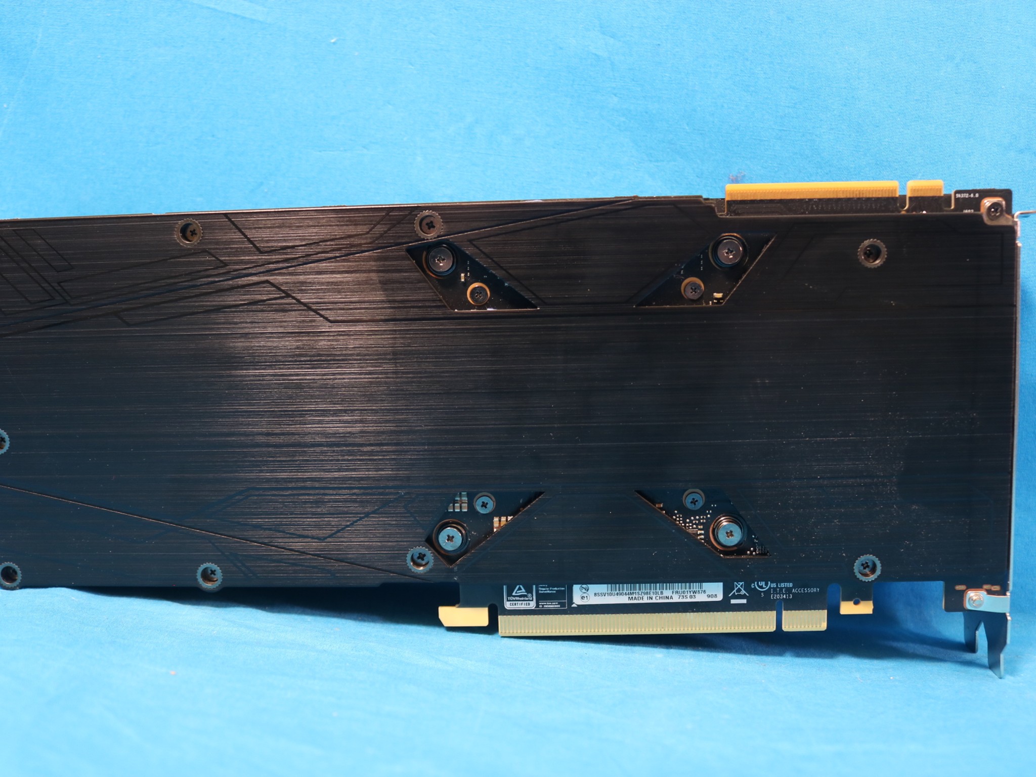Lenovo NVIDIA GeForce RTX 2080 8GB Blower-Style PCIe 3.0 x16 Desktop GPU 01YW876 MS-V372 VER: 6.0