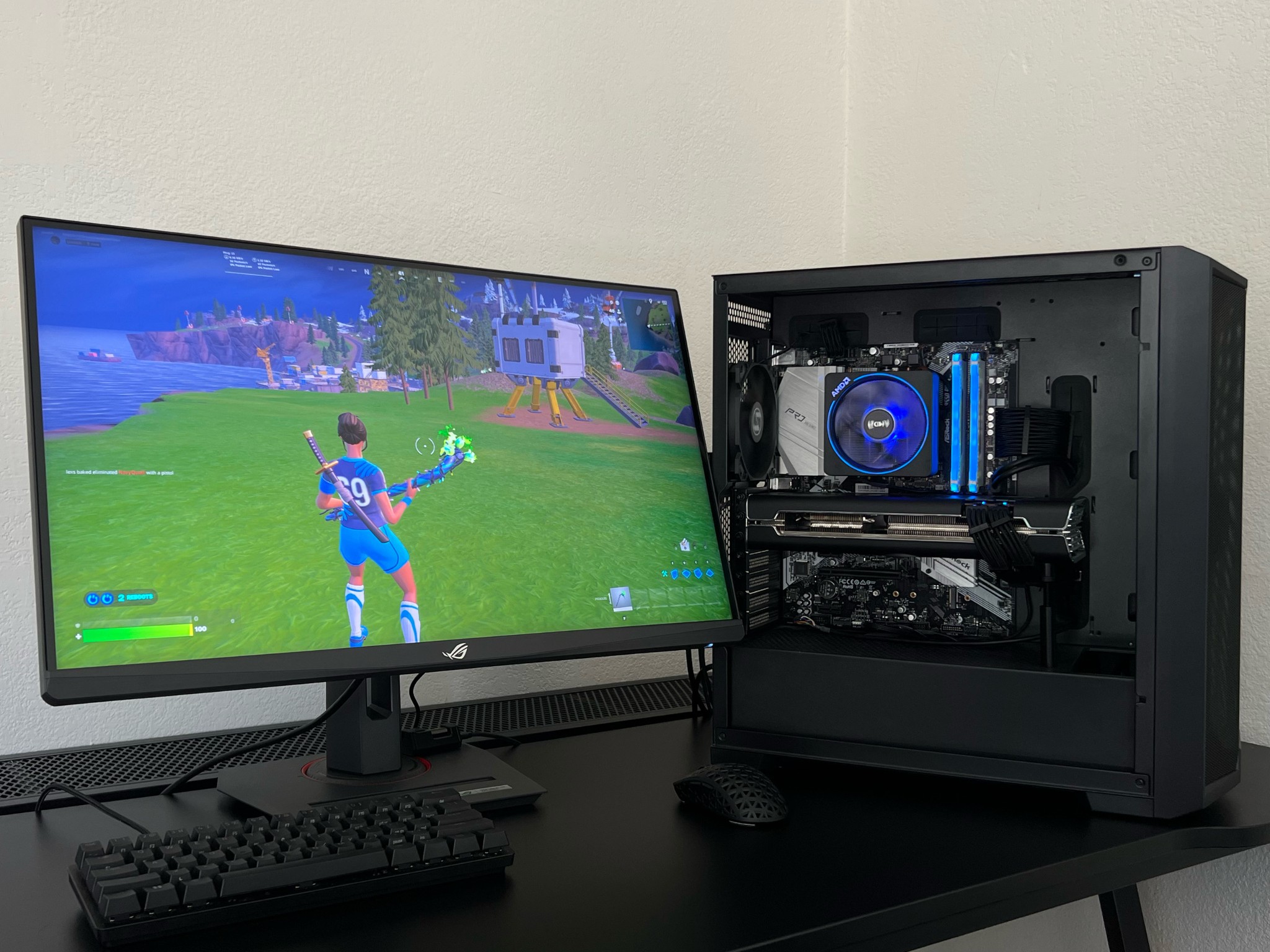 AMD Gaming PC w/ RX 5700 XT, Ryzen 7 3700X, 3TB SSD + HDD, Corsair Vengeance Ram