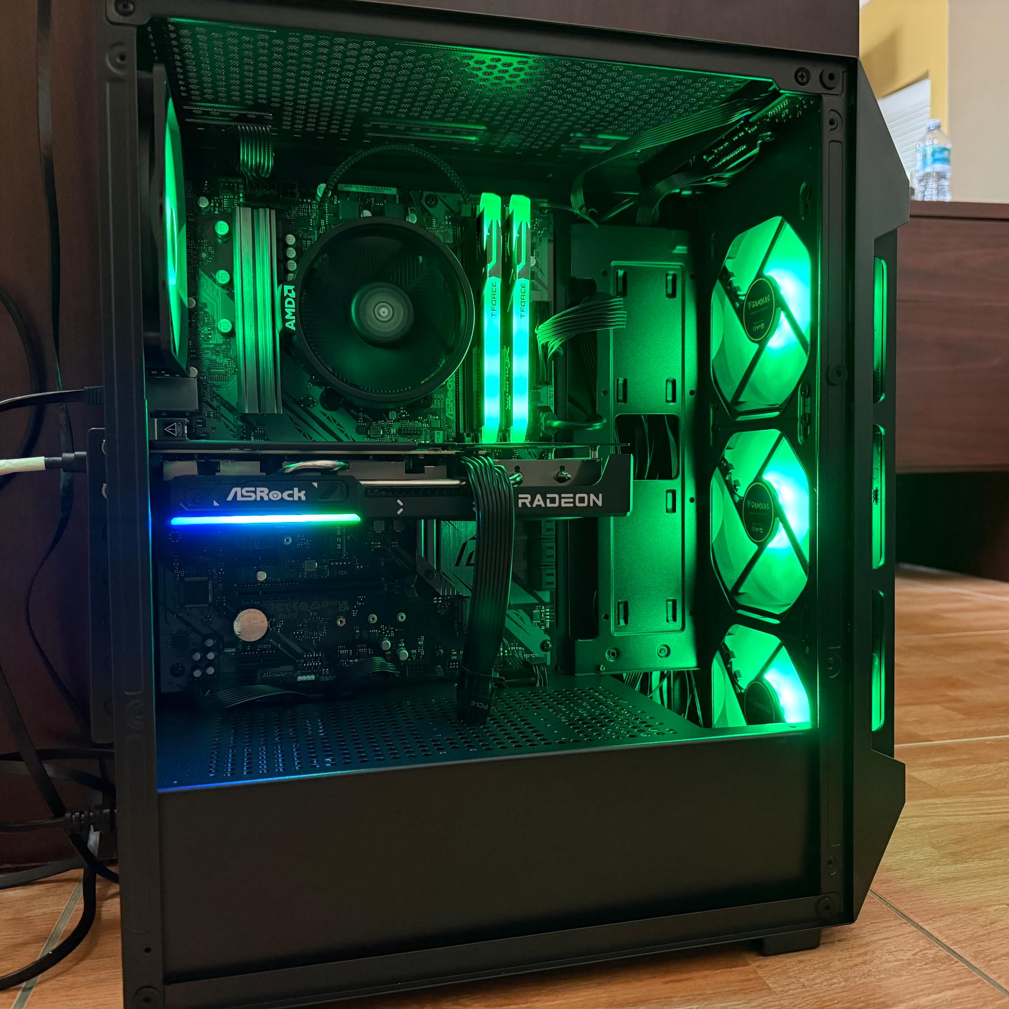 PC- 1440p Ready | 9060 XT 16 GB | Built Recently