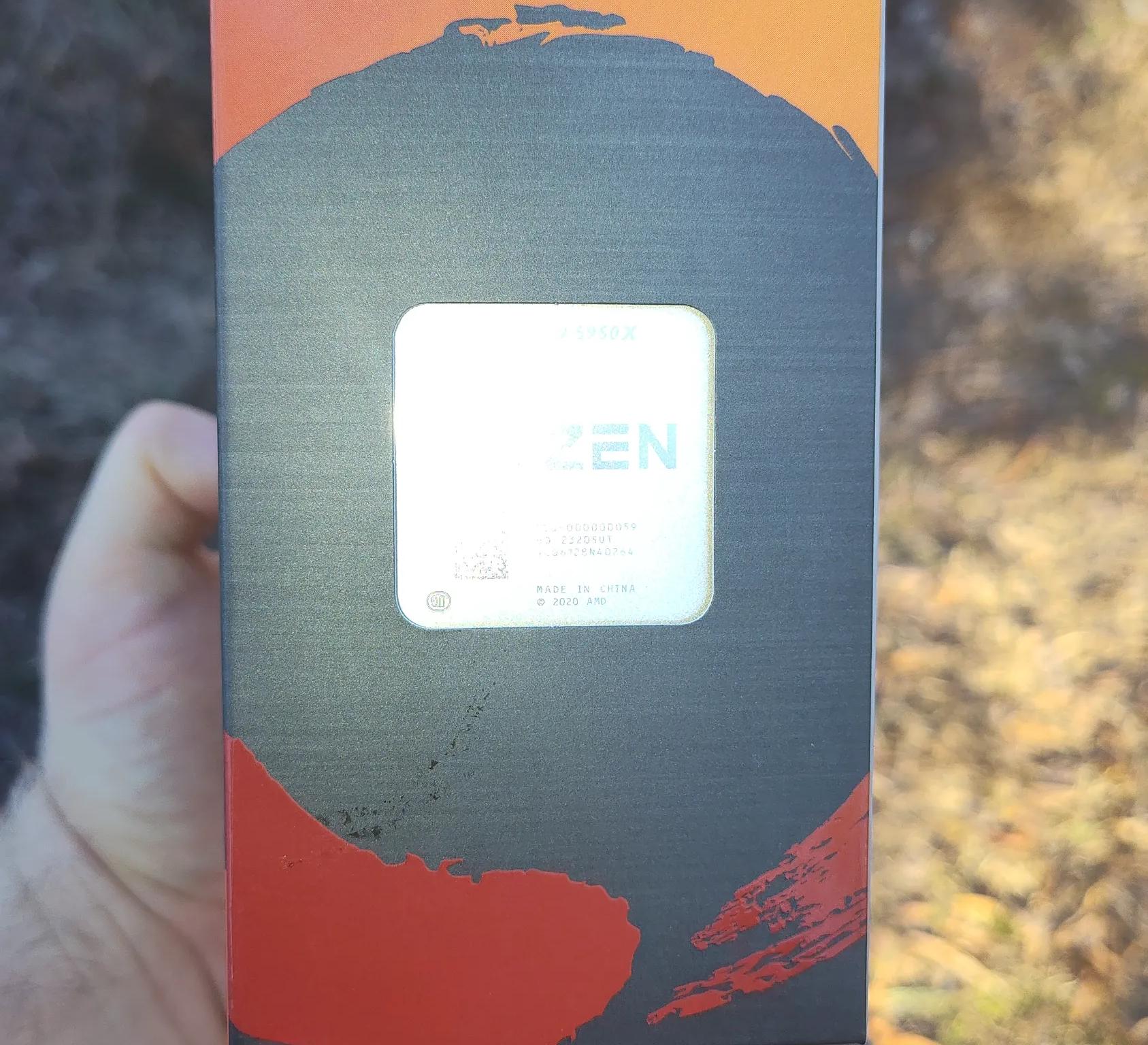 AMD ryzen 9 5950x 16 core 32 thread processor pcie 4.0 4.9GHz max boost 3.4 GHz base