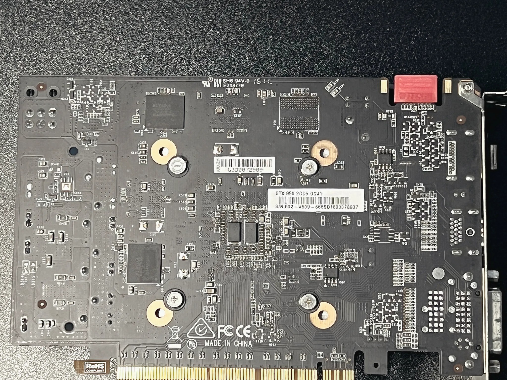 MSI White GTX 950 2GB