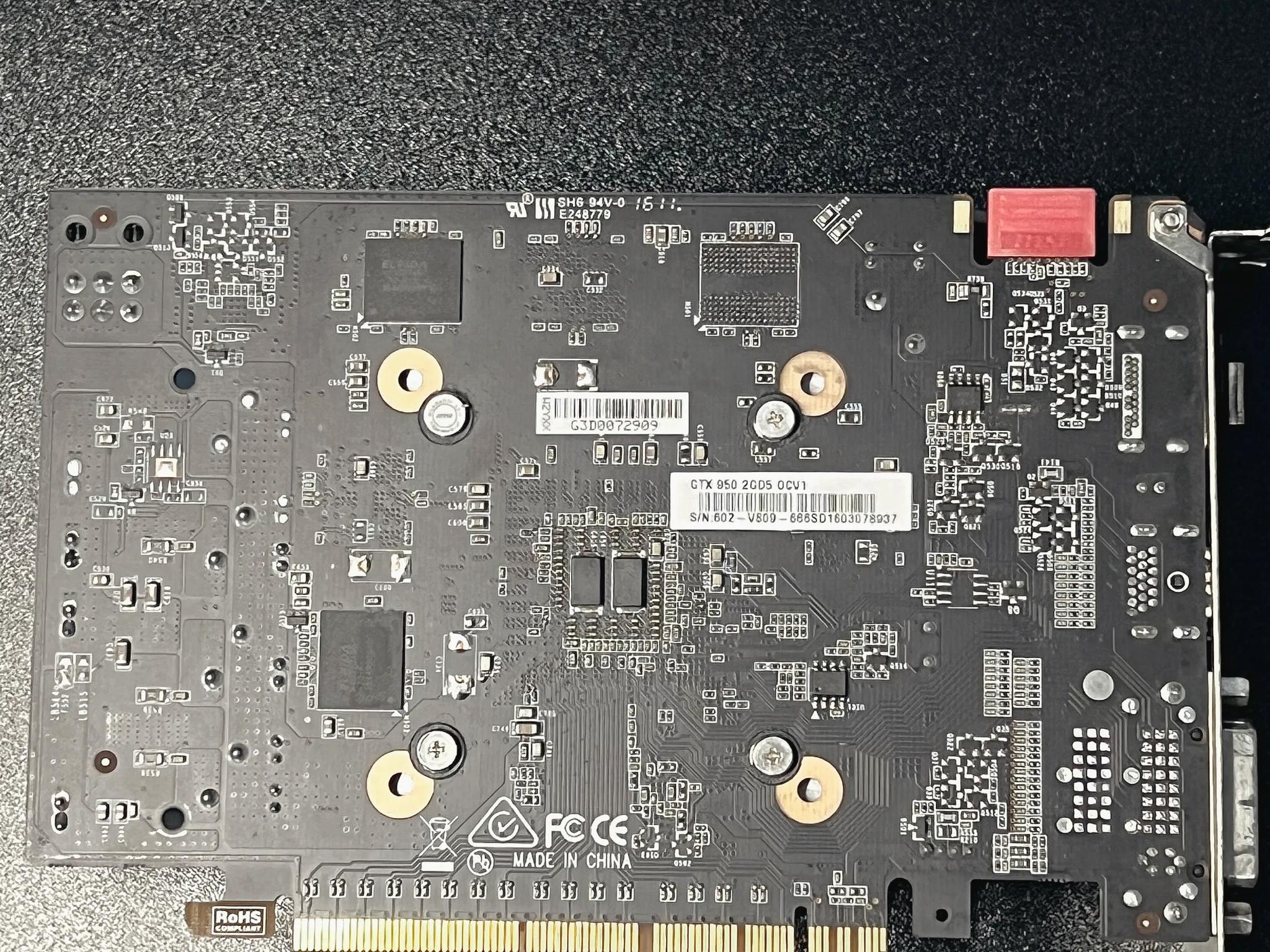 MSI White GTX 950 2GB