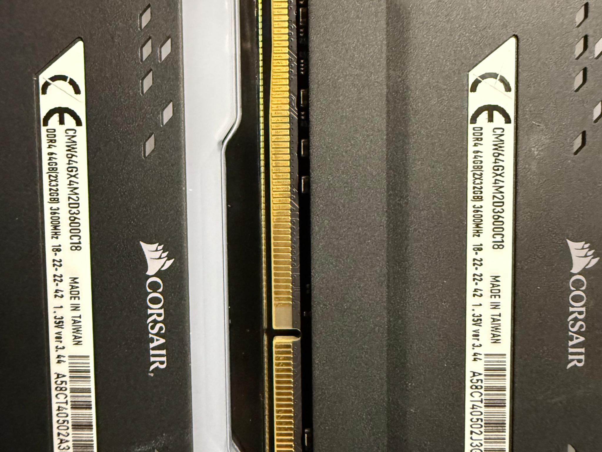 Corsair vengeance RGB pro 4x32gb ddr4 ram
