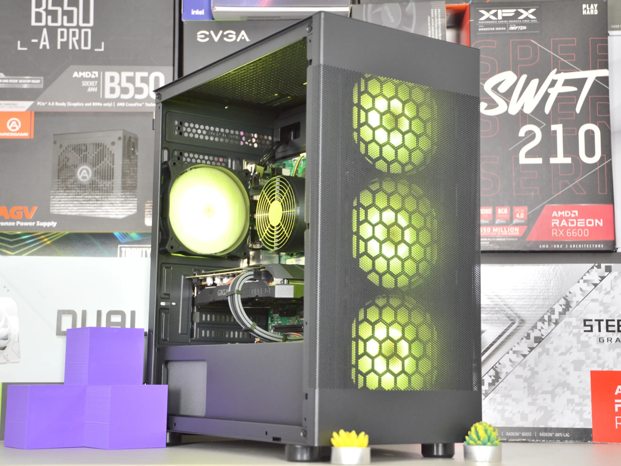 🟩⬛| GTX 1660 6GB | INTEL i5-8400 | 16GB DDR4 RAM | 512 GB SATA SSD | Emerald of Darkness 2.0 |