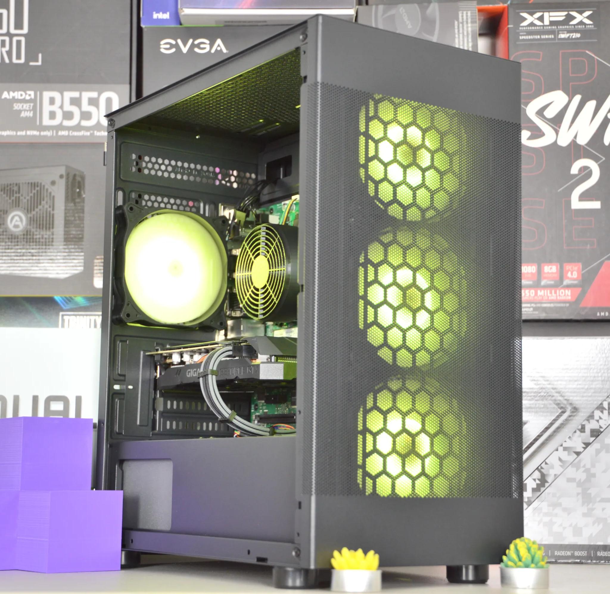 🟩⬛| GTX 1660 6GB | INTEL i5-8400 | 16GB DDR4 RAM | 512 GB SATA SSD | Emerald of Darkness 2.0 |