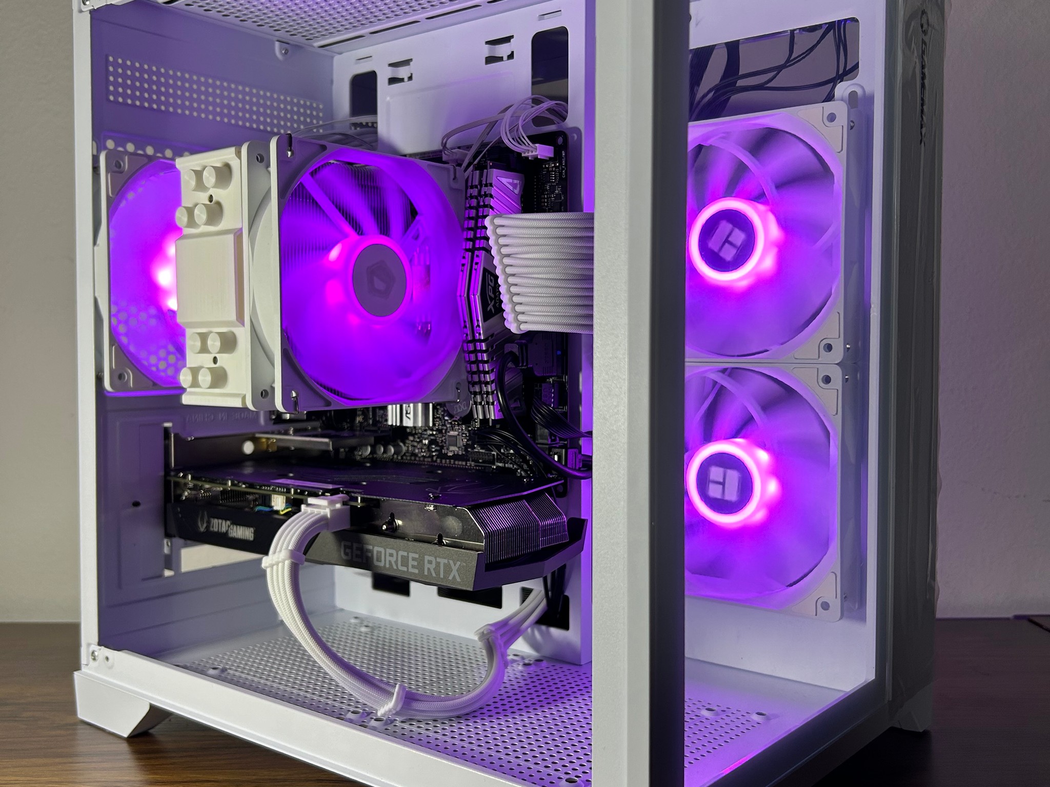 Beast White Gaming PC (RTX 3060, i7)