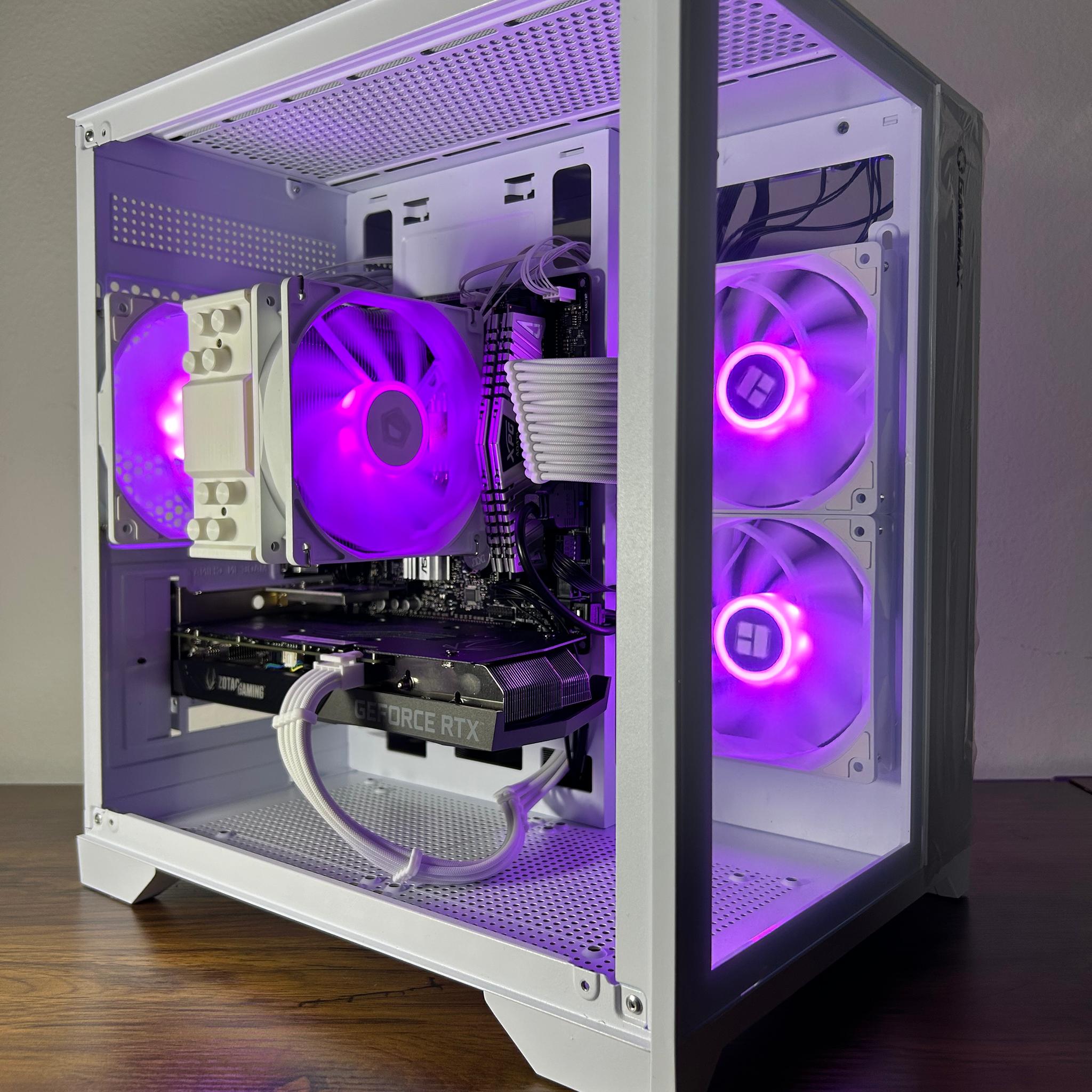 Beast White Gaming PC (RTX 3060, i7)