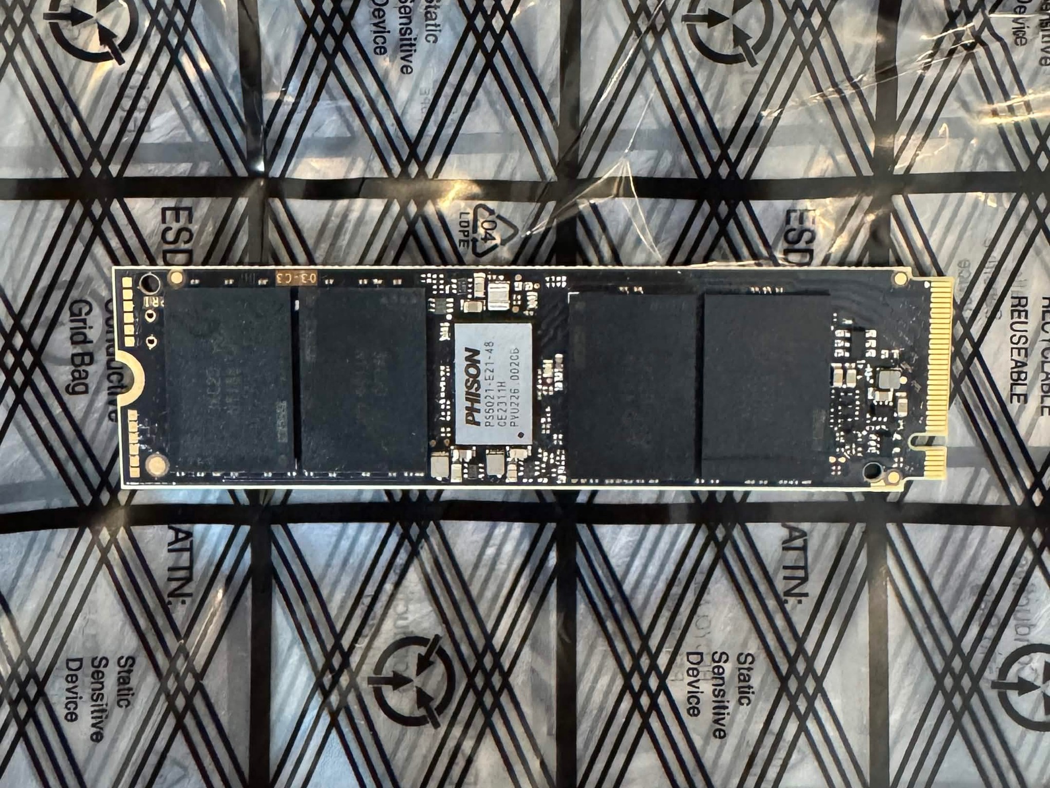 Crucial P3 Plus 4TB M.2 2280 NVMe PCIe Gen4 x4 SSD 100% Health