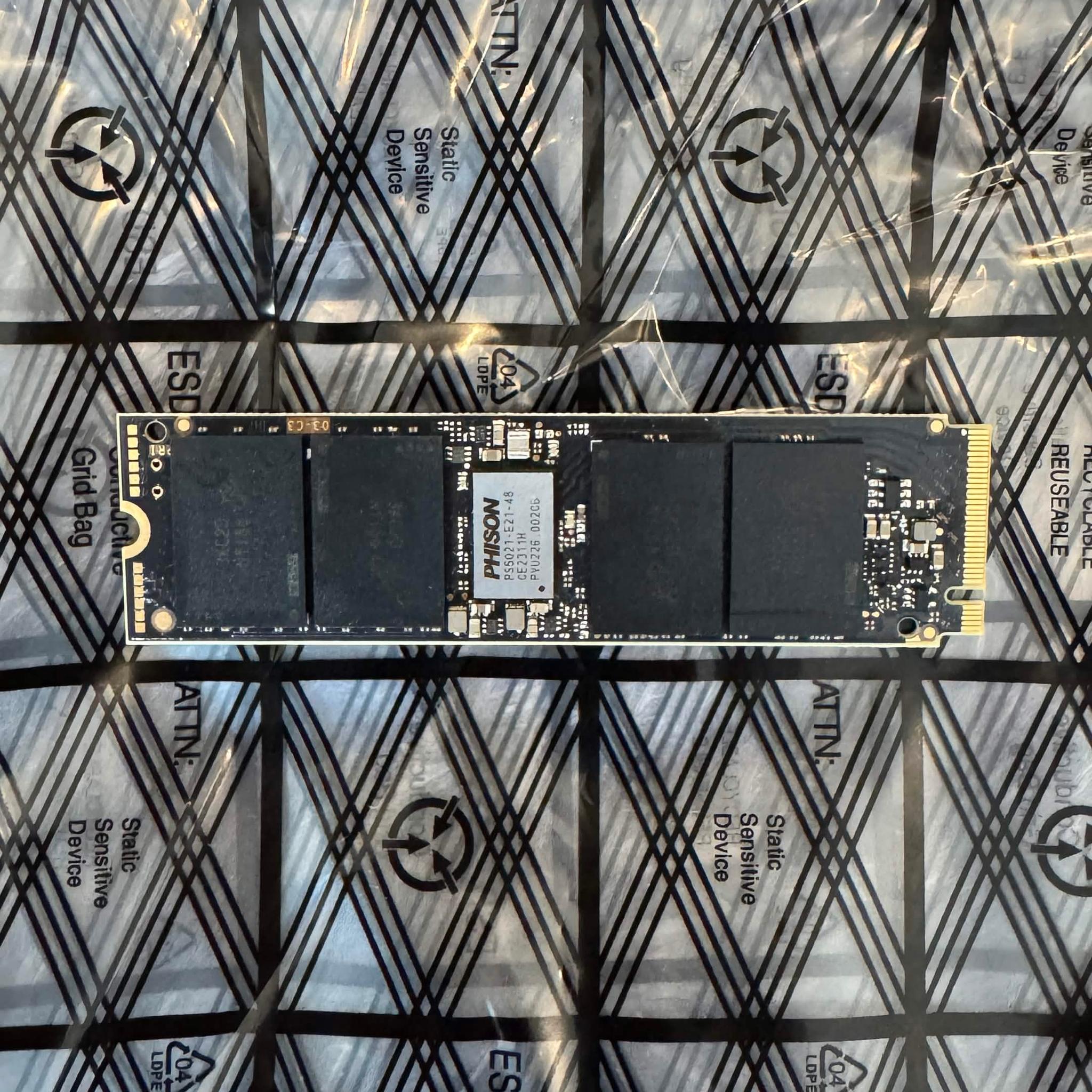 Crucial P3 Plus 4TB M.2 2280 NVMe PCIe Gen4 x4 SSD 100% Health