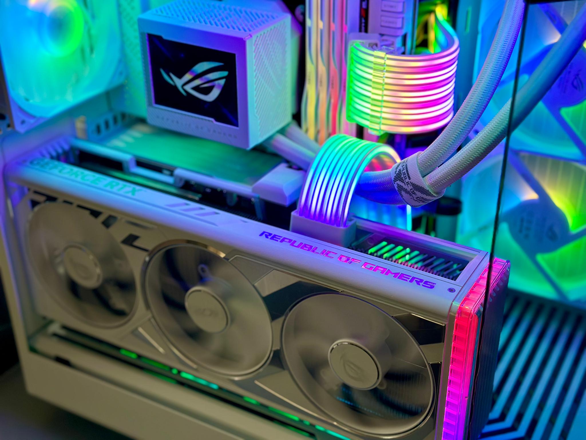 Unstoppable: 14700K, ROG 4080, 64GB 6000, 2TB, ROG FORMULA Z690, 850W, HYTE Y60, RYUJIN III 240mm