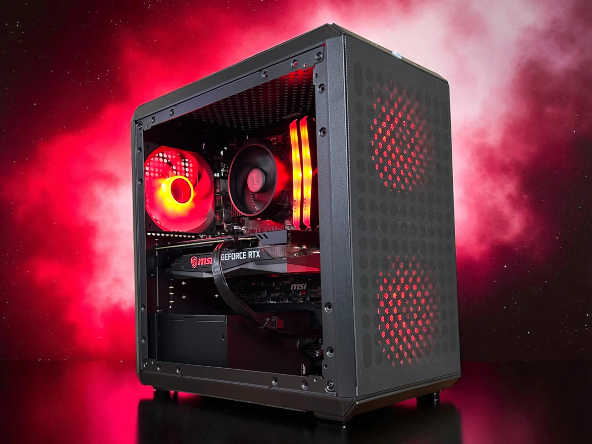 RTX 3050 8GB | Ryzen 5 5500 | 16GB DDR4 | 1TB NVMe | WI-FI | The Dark Trooper RTX