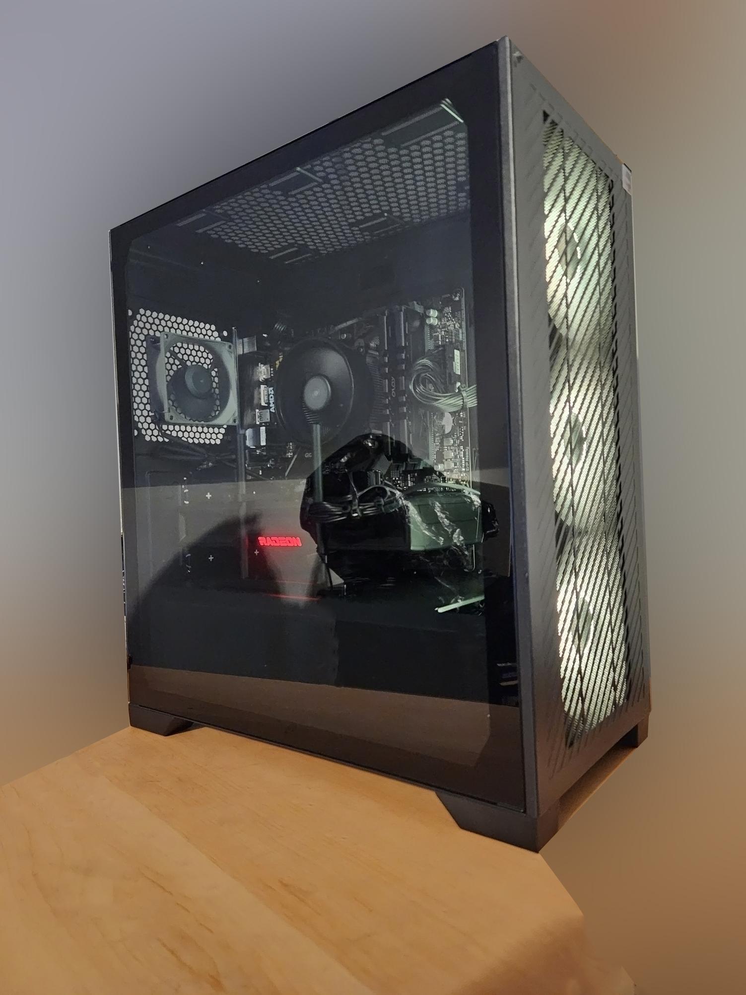 Productivity & Gaming PC - Ryzen 5 5500, 16GB RAM, Rx 6750 XT 12GB - Windows 11 Professional