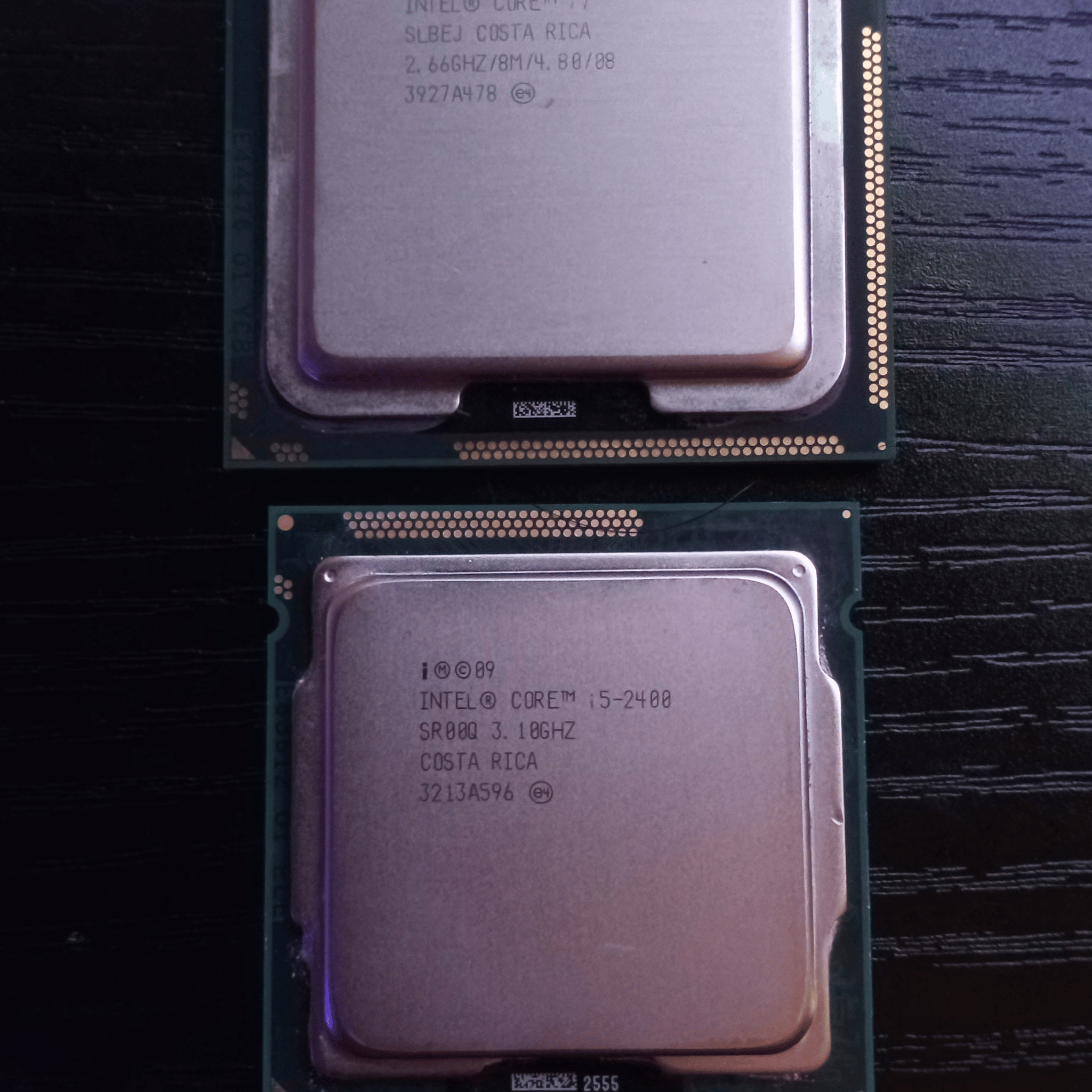 Intel Core i7-920 & Intel Core i5-2400