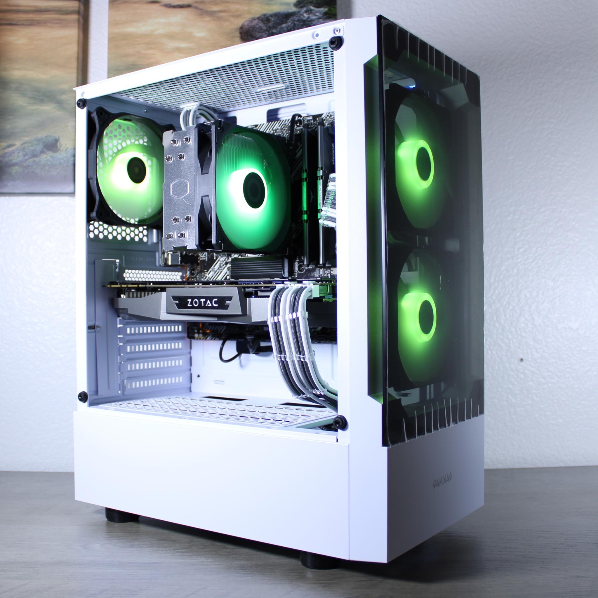 ⚫️⚪️ GAMING PC! | GTX 1070TI | Ryzen 5 2600x | 16GB Ram | 1TB NVME | Win 10 Activated | WIFI