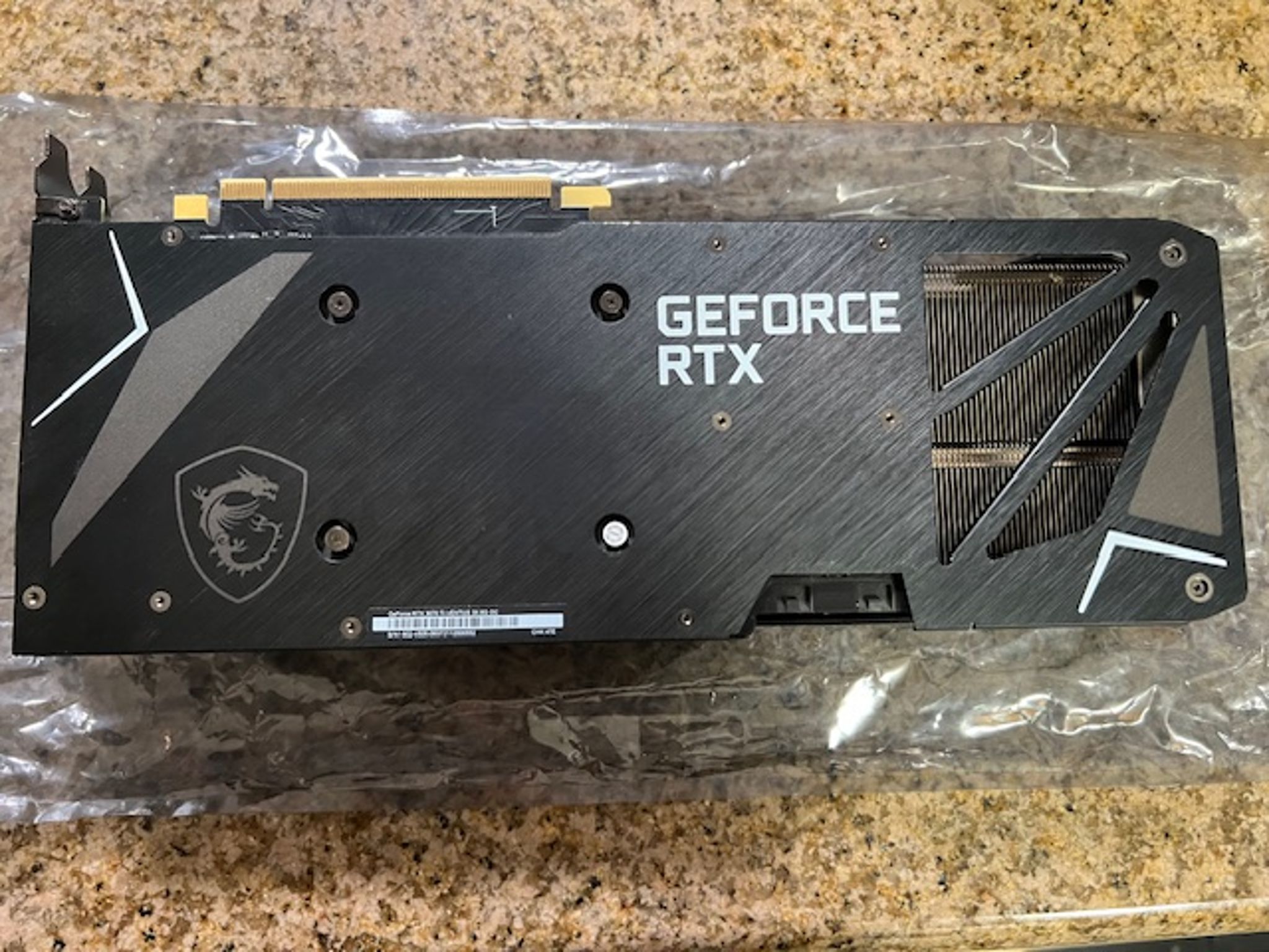 MSI NVIDIA GeForce RTX 3070 Ti Ventus 3X Overclocked Triple-Fan 8GB GDDR6X PCIe 4.0 Graphics Card