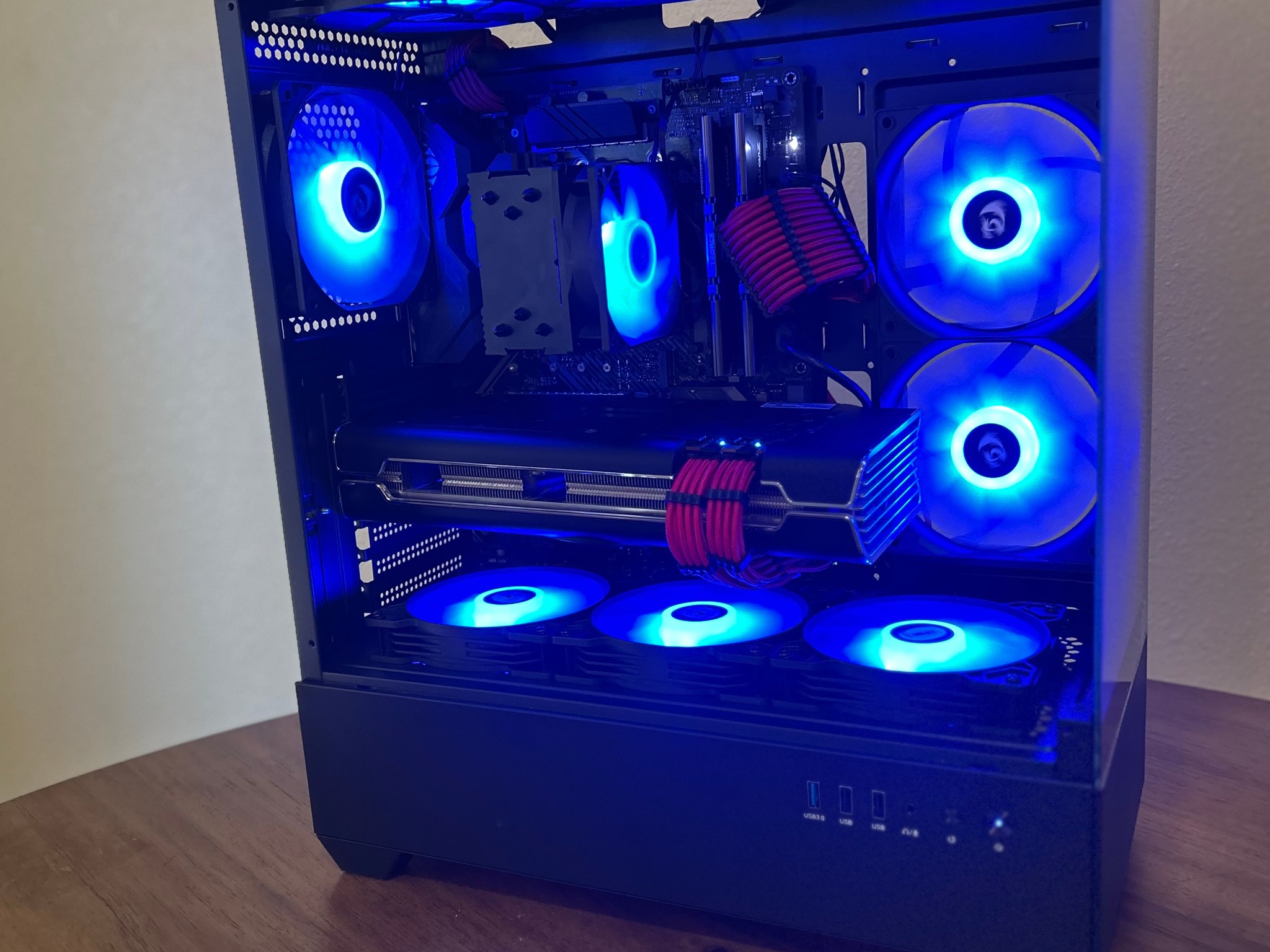 AMD Radeon 5700XT Thicc 8GB Ryzen 5 5500 16GB RAM 1 TB m.2 SSD WiFi ready Windows 11 Gaming Beast!