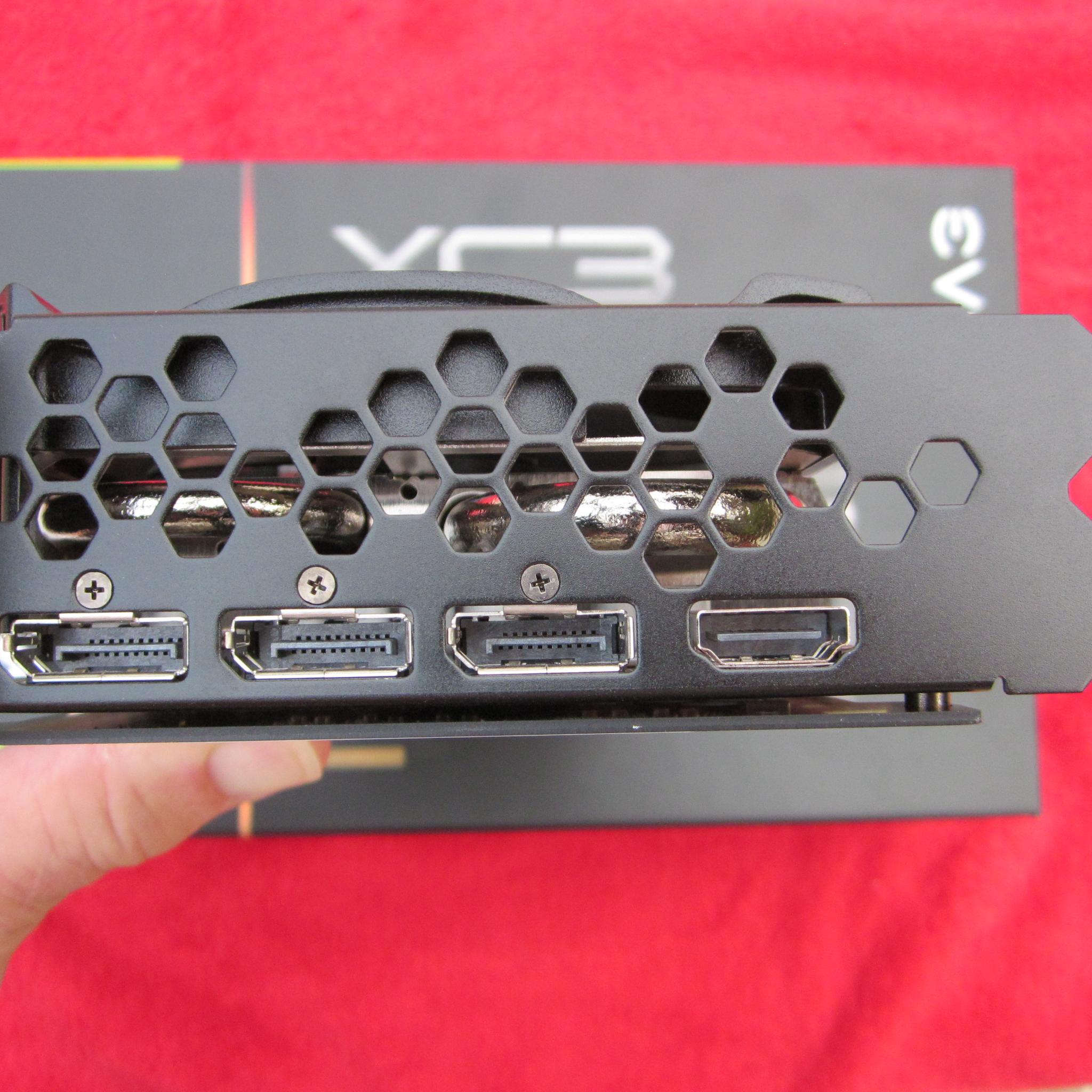 EVGA GeForce RTX 3080 XC3 ULTRA GAMING, 10G-P5-3885-KH, 10GB GDDR6X, ARGB LED, Metal Backplate