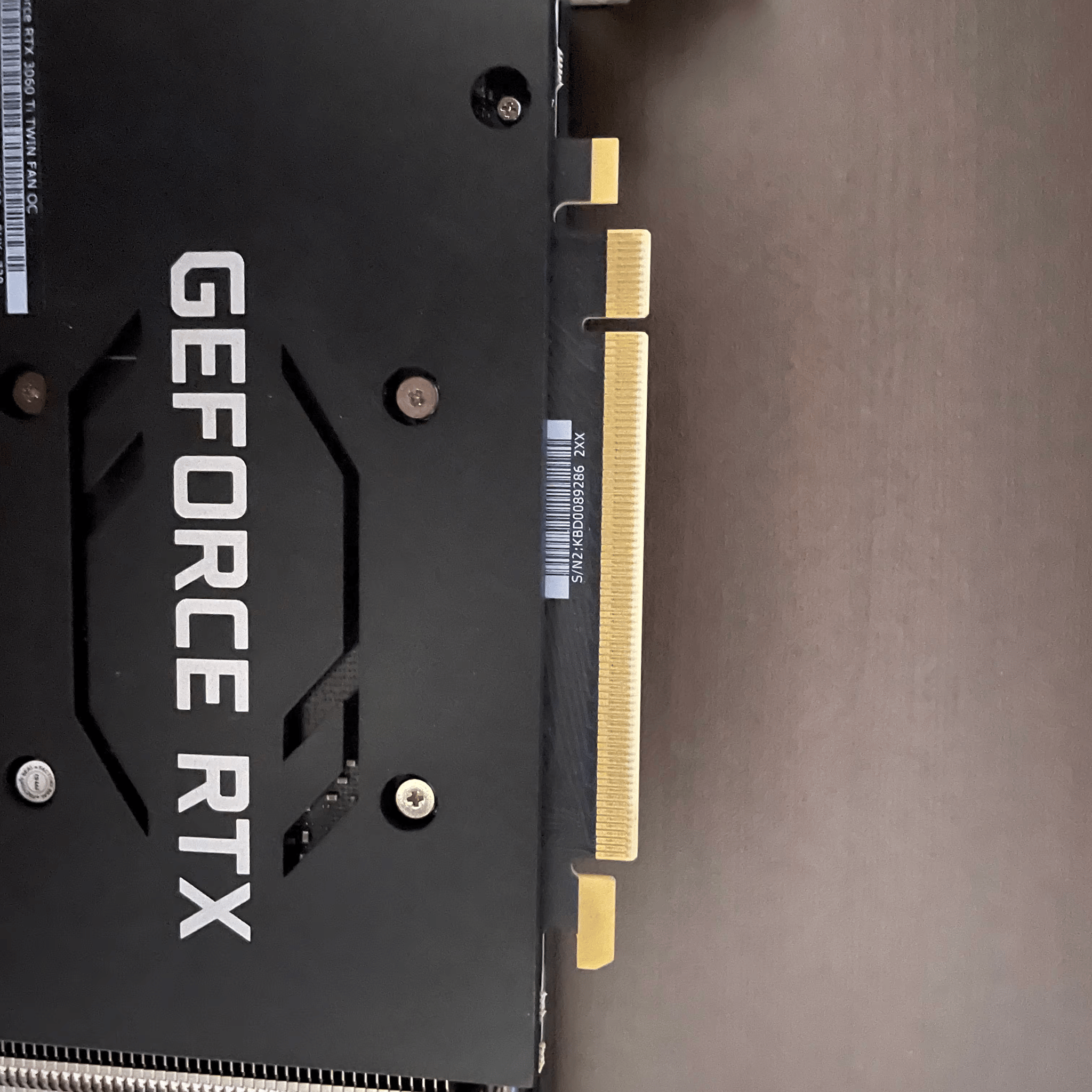 MSI 3060 Ti Twin Fan OC Non LHR 8GB