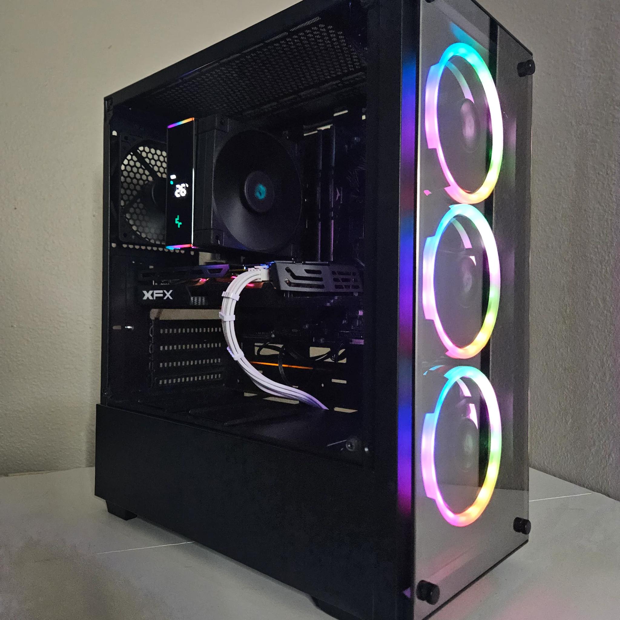 Gaming pc | ryzen 5 | Rx 580| 16gb ram | wifi | WIN 11