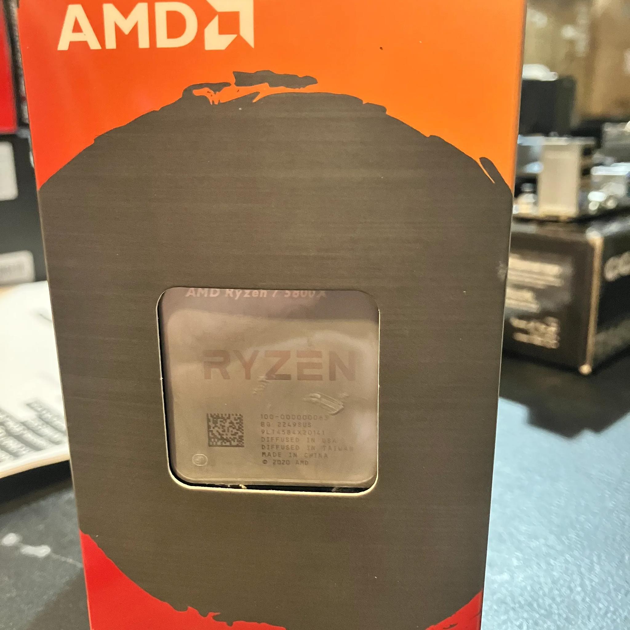 Ryzen 7 5800x 8 Core 16 Thread Processor 4.7 GHZ Used: Like-New