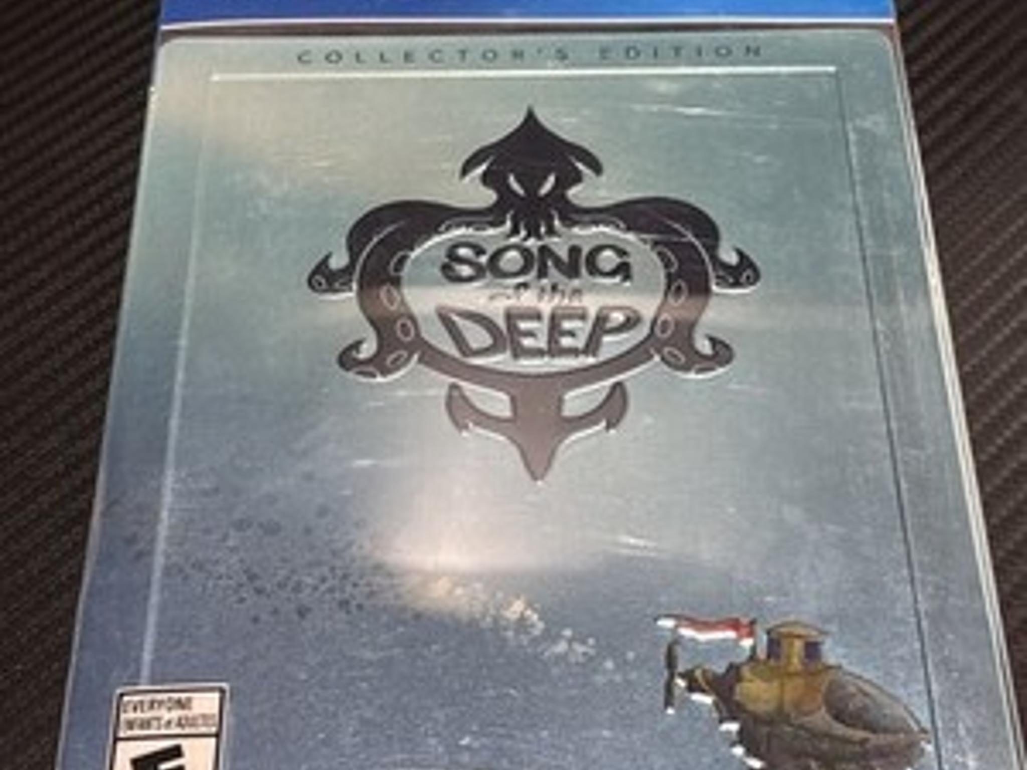 Song of the Deep Collectors Edition PS4Game Steelbook Watch Cards Puzzle Book ED