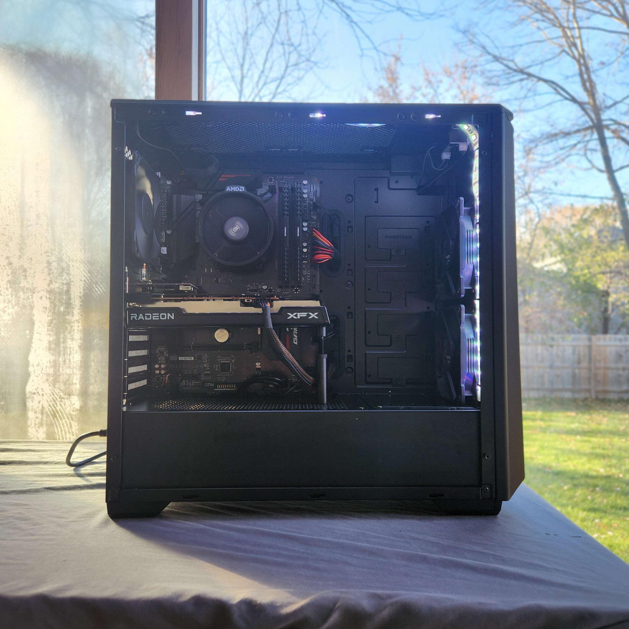 🍀RX 6600 XT | Ryzen 5 3600 | 16GB RAM | 500GB NVMe + 1TB HDD | WiFi | Windows 11