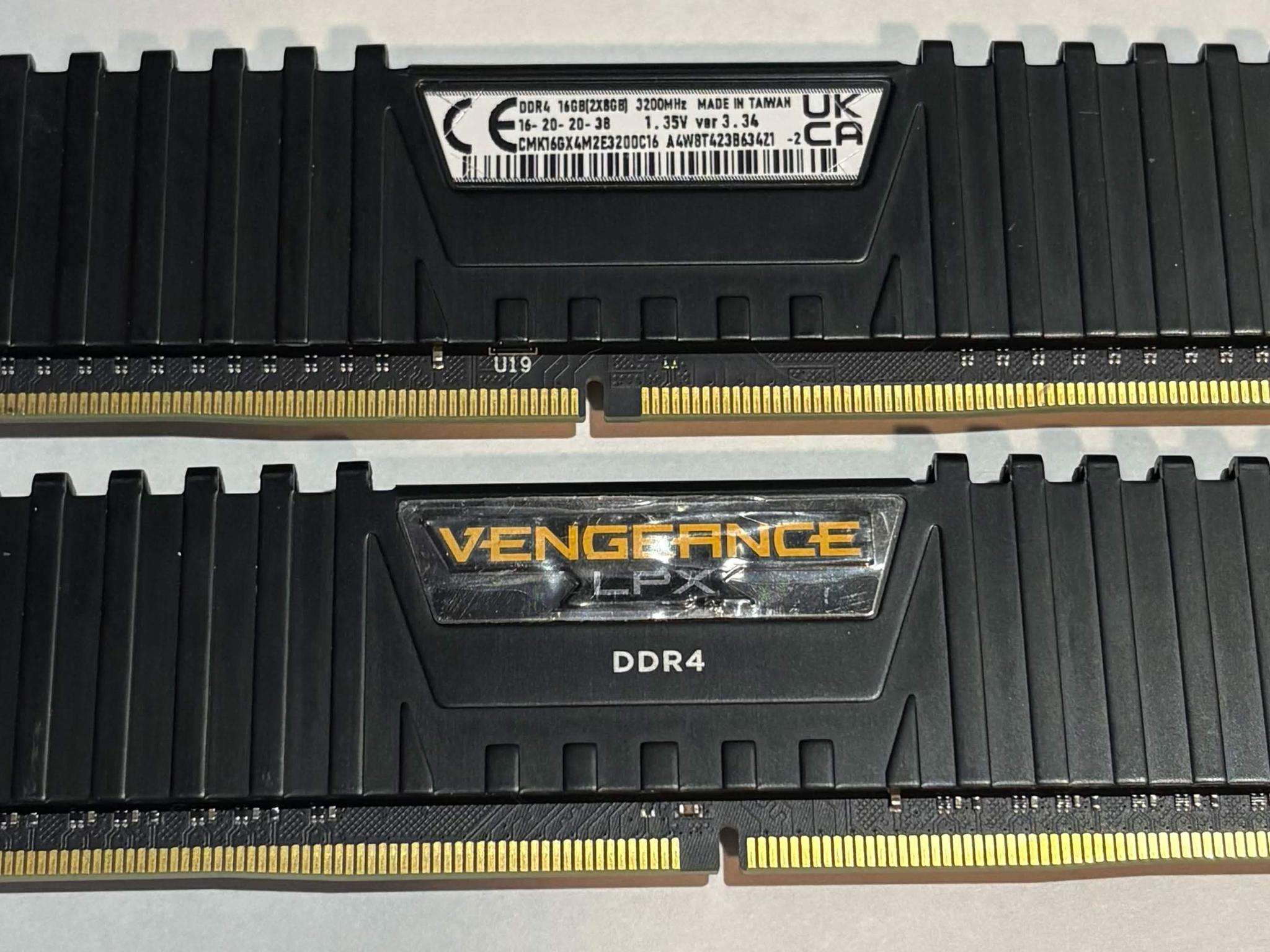 Corsair Vengeance LPX 16GB (2x8GB) DDR4 3200MHz CL16 Memory Kit | Tested Working