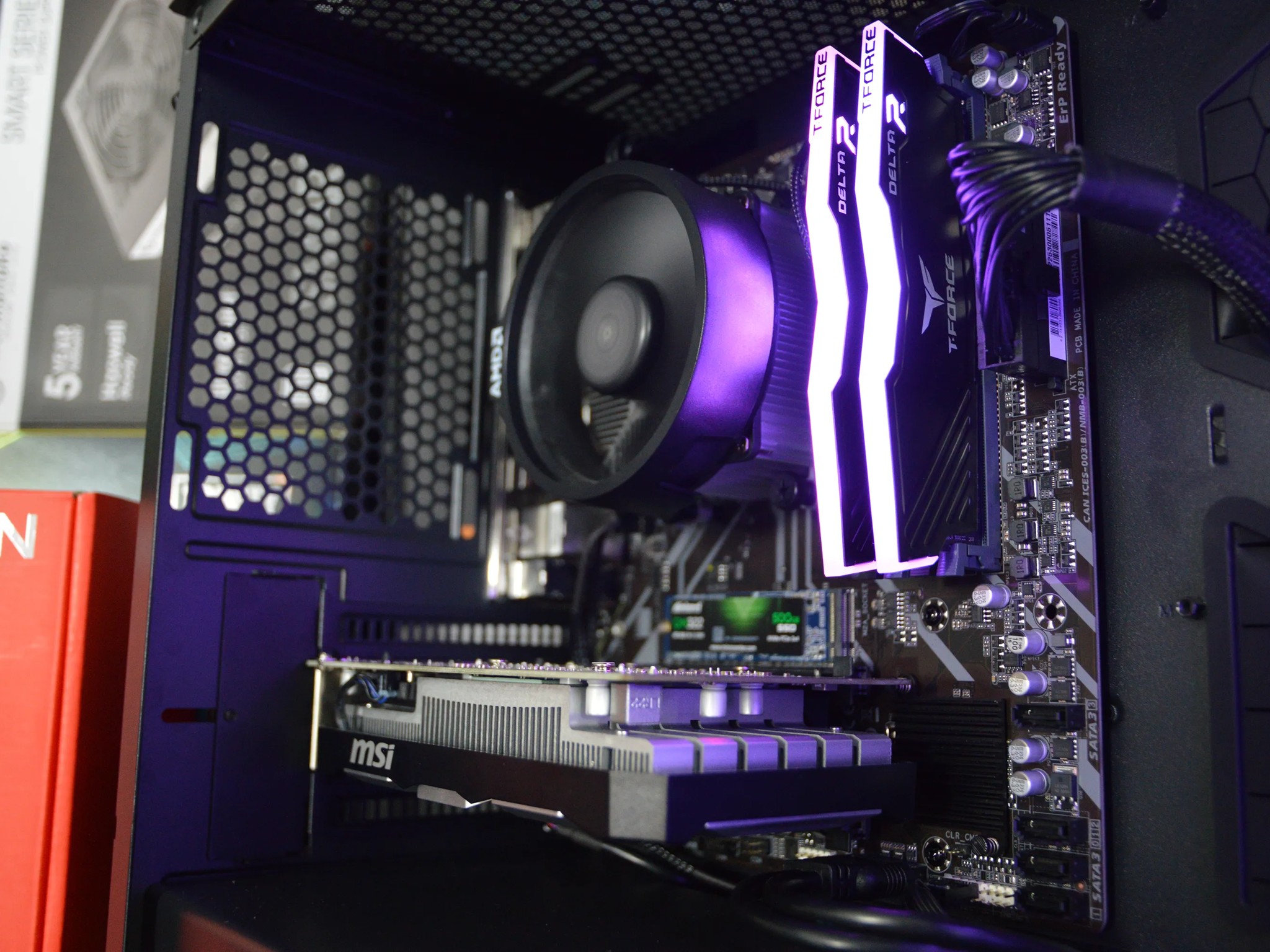 ⚫️🟣| GTX 1650 4GB | RYZEN 5 3600 | 16GB DDR4 RAM | 512GB NVME SSD | Royal Night |