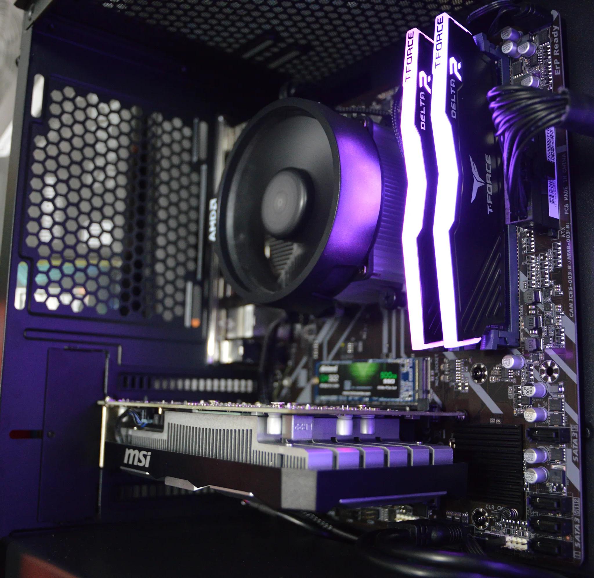⚫️🟣| GTX 1650 4GB | RYZEN 5 3600 | 16GB DDR4 RAM | 512GB NVME SSD | Royal Night |