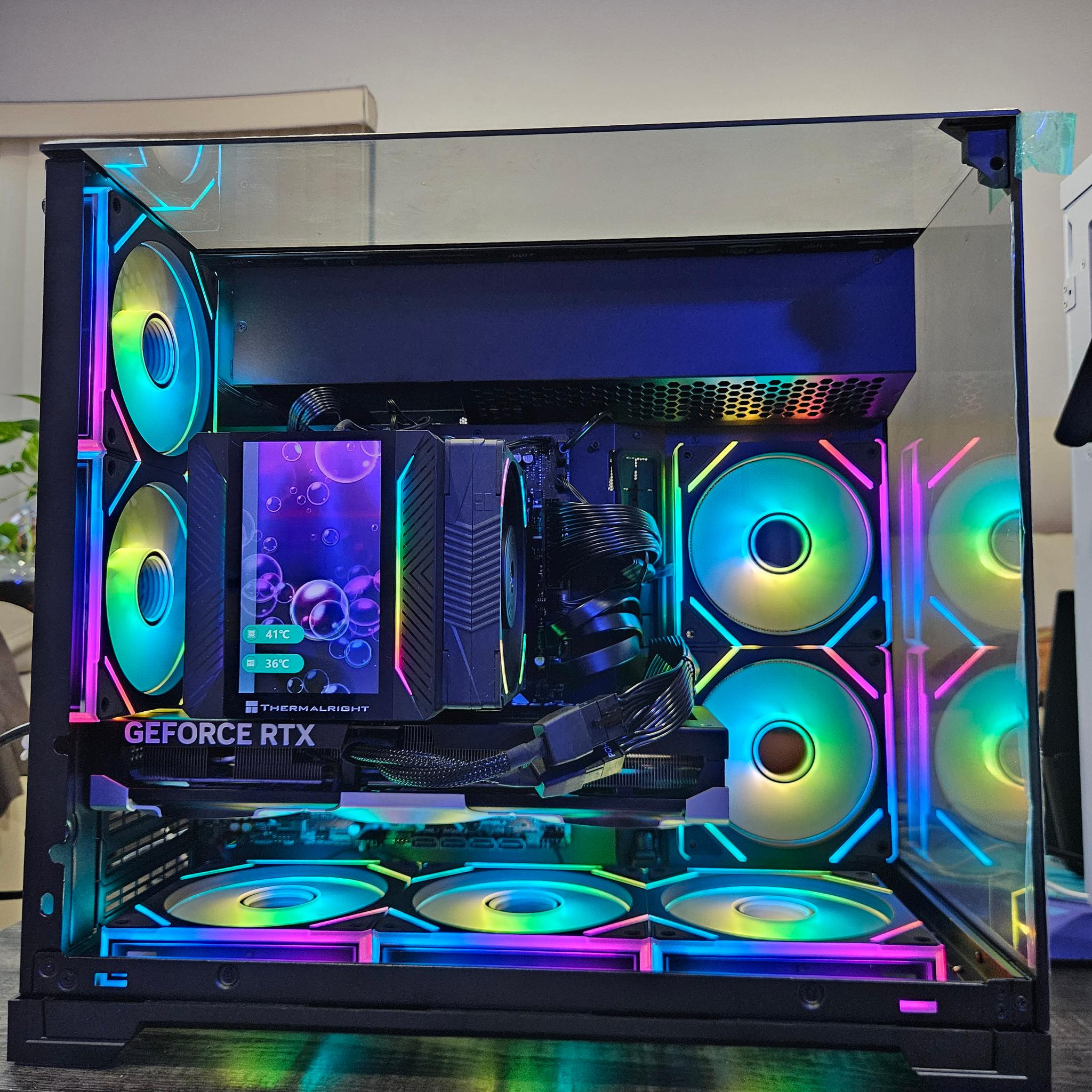 Gaming PC • RTX 5070 • Core Ultra 5 250K Plus • 32GB DDR5 • 1TB M.2 • Lian Li O11 Vision M