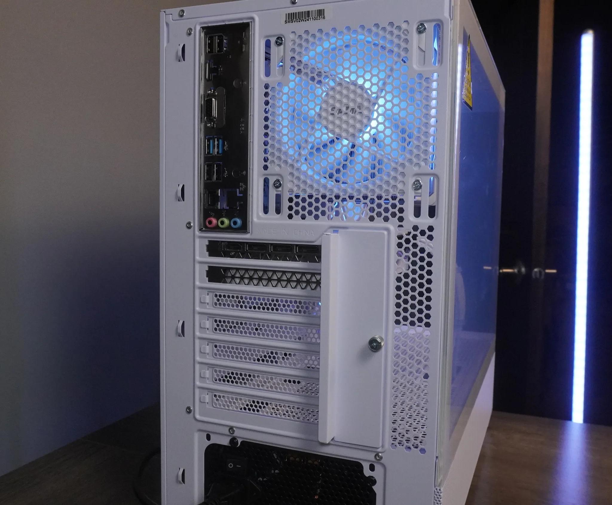 🤍ALL WHITE🤍 Starter GAMING MACHINE 🧡RX 580 2048SP 🧡 Ryzen 5 5500 | 32GB | 1TB...