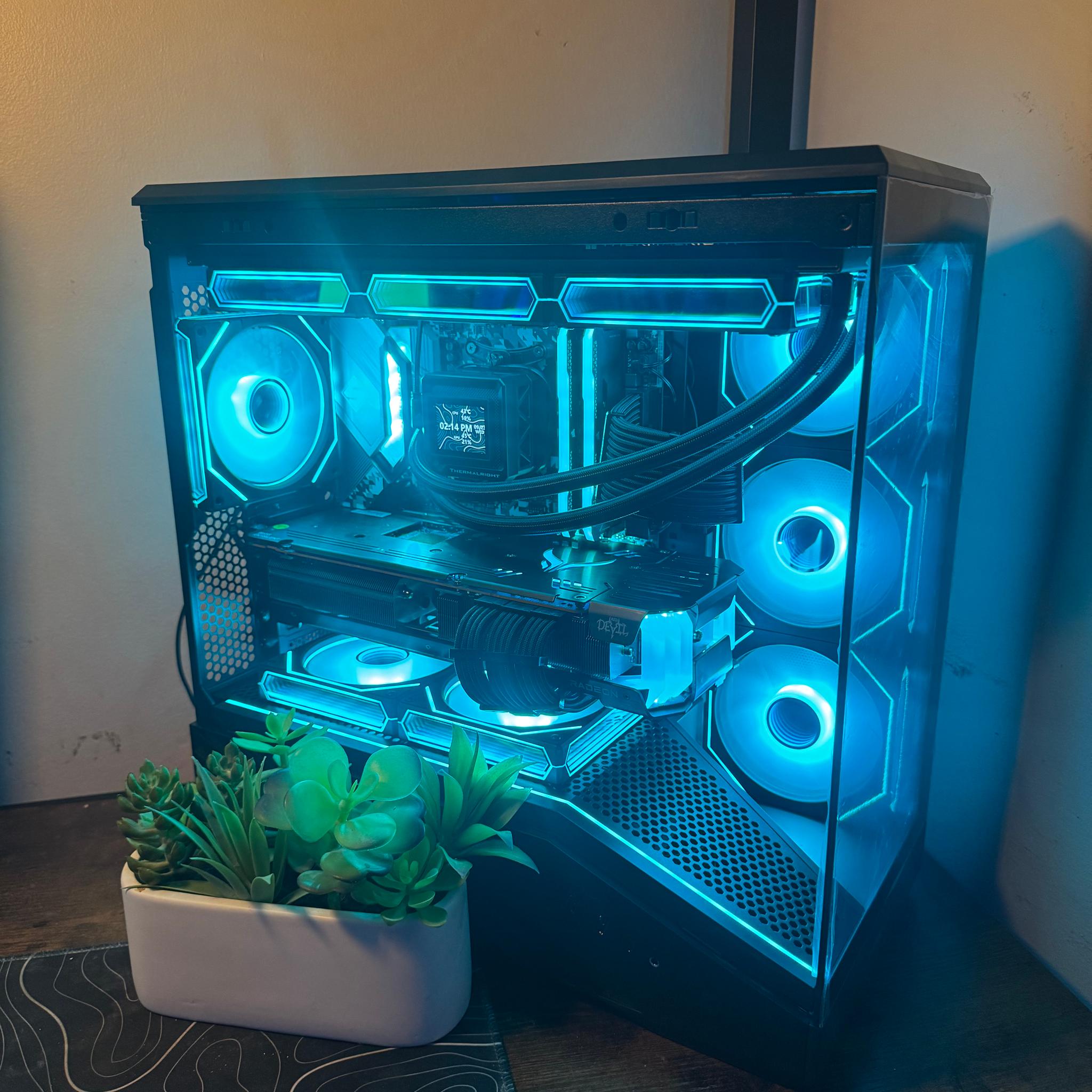 🚀High FPS Team Red 1440p/4K PC❤️ - Ryzen 5 5600X3D | RX 6900 XT 16GB | 32GB DDR4 | 1TB Gen4 M.2 SSD